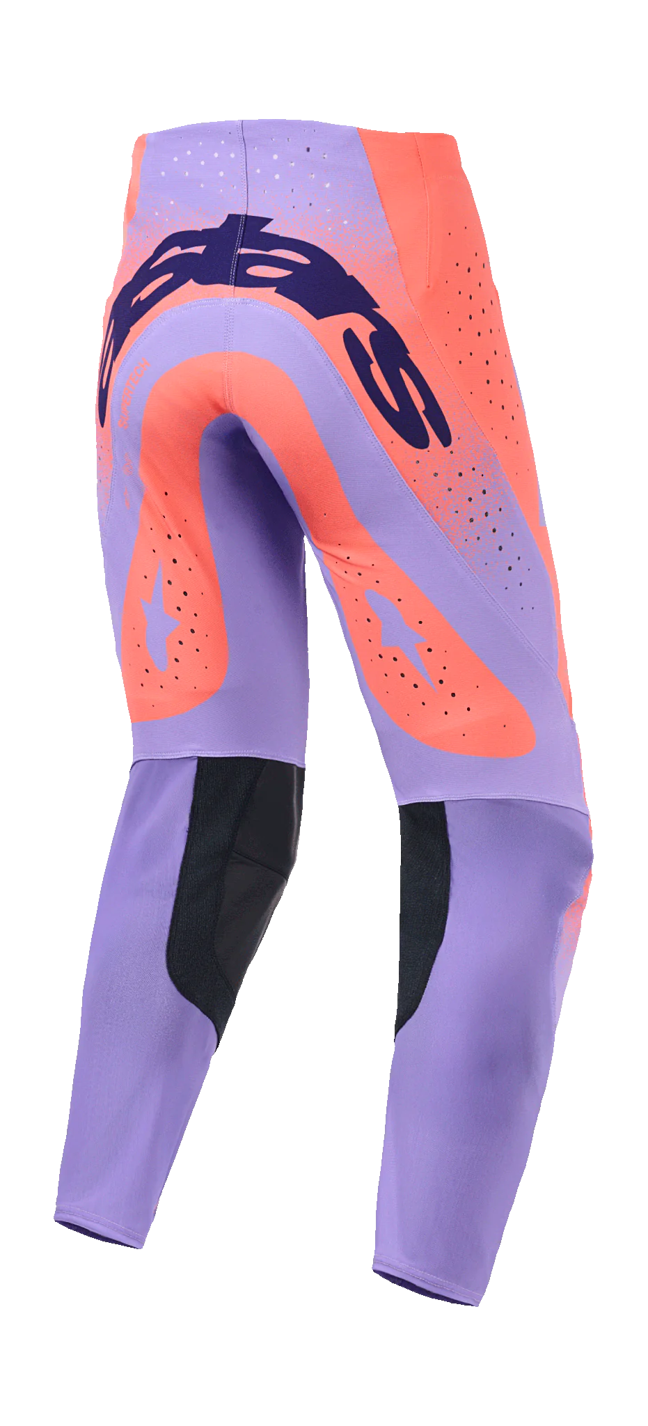 Alpinestars Crossbroek 2026 Supertech Scenz - Hot Coral / Paars
