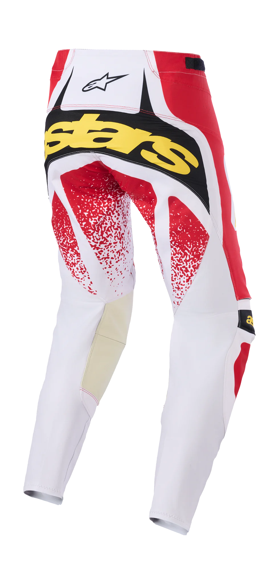 Alpinestars Crossbroek 2026 Techstar Nomur - Licht Grijs / Rood / Zwart