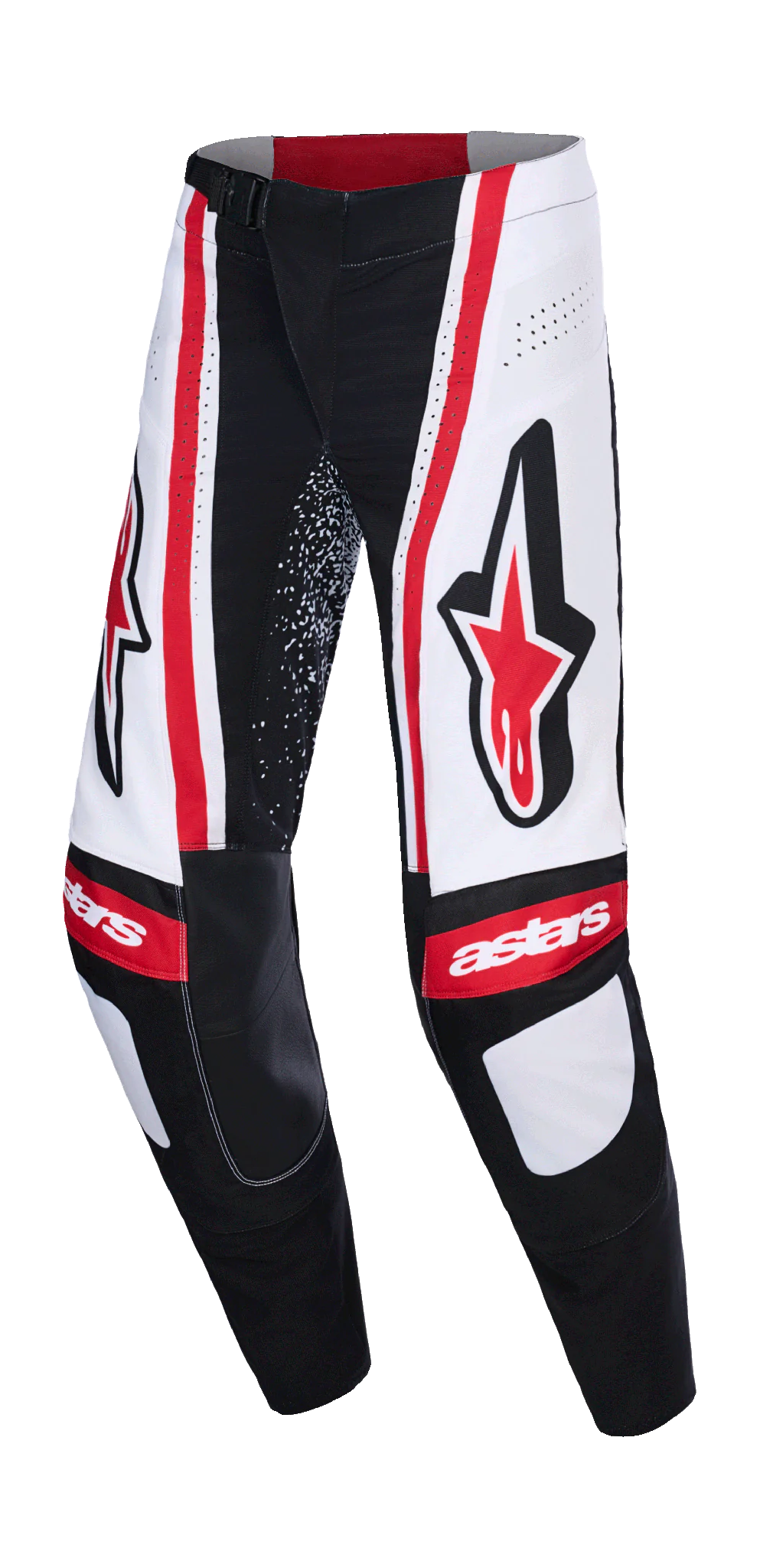 Alpinestars Crossbroek 2026 Techstar Nomur - Zwart / Wit / Rood