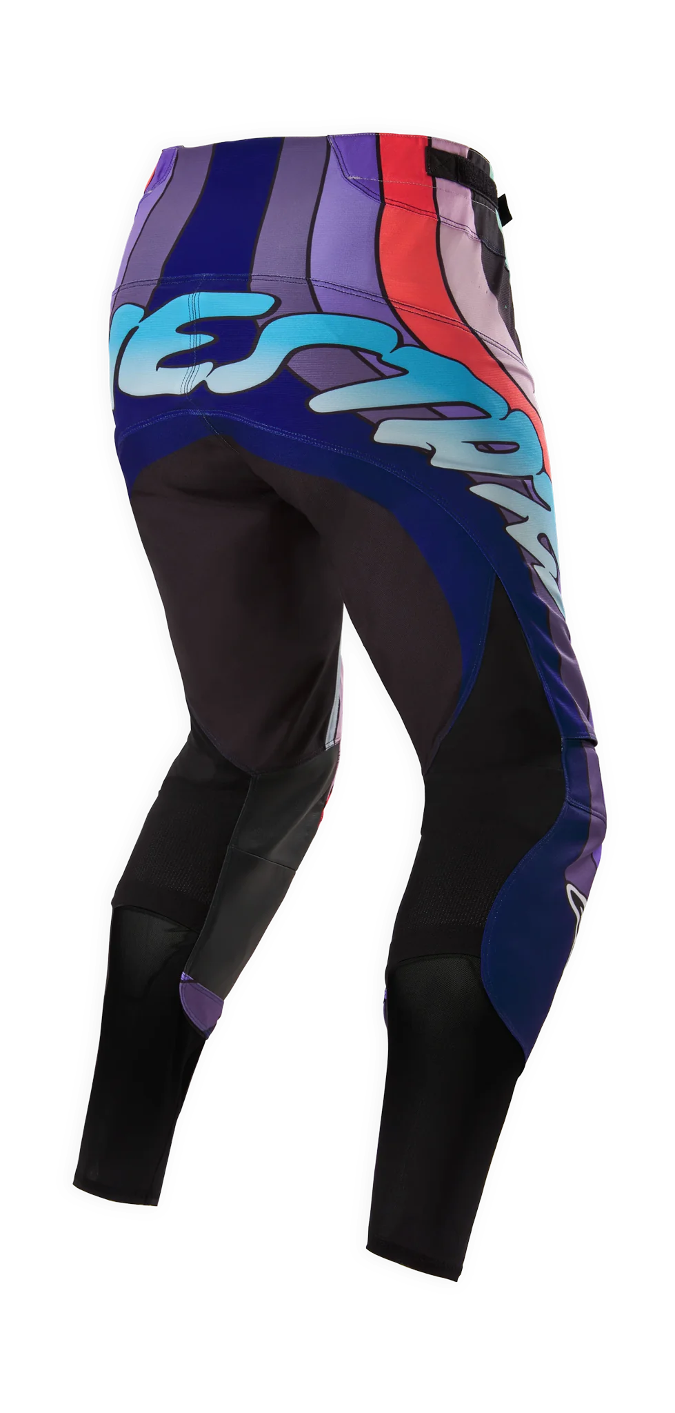 Alpinestars Crossbroek Techstar LE Imperial - Paars / Blauw / Zwart