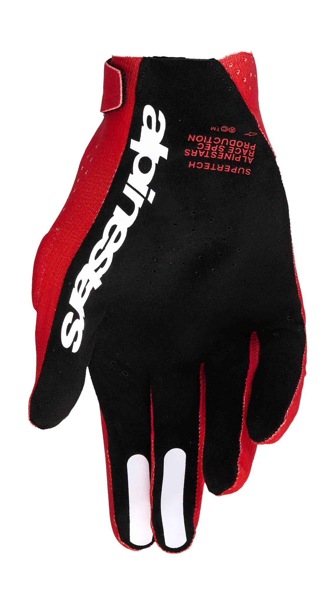 Alpinestars Crosshandschoenen 2026 Supertech - Fire Rood / Zwart / Wit