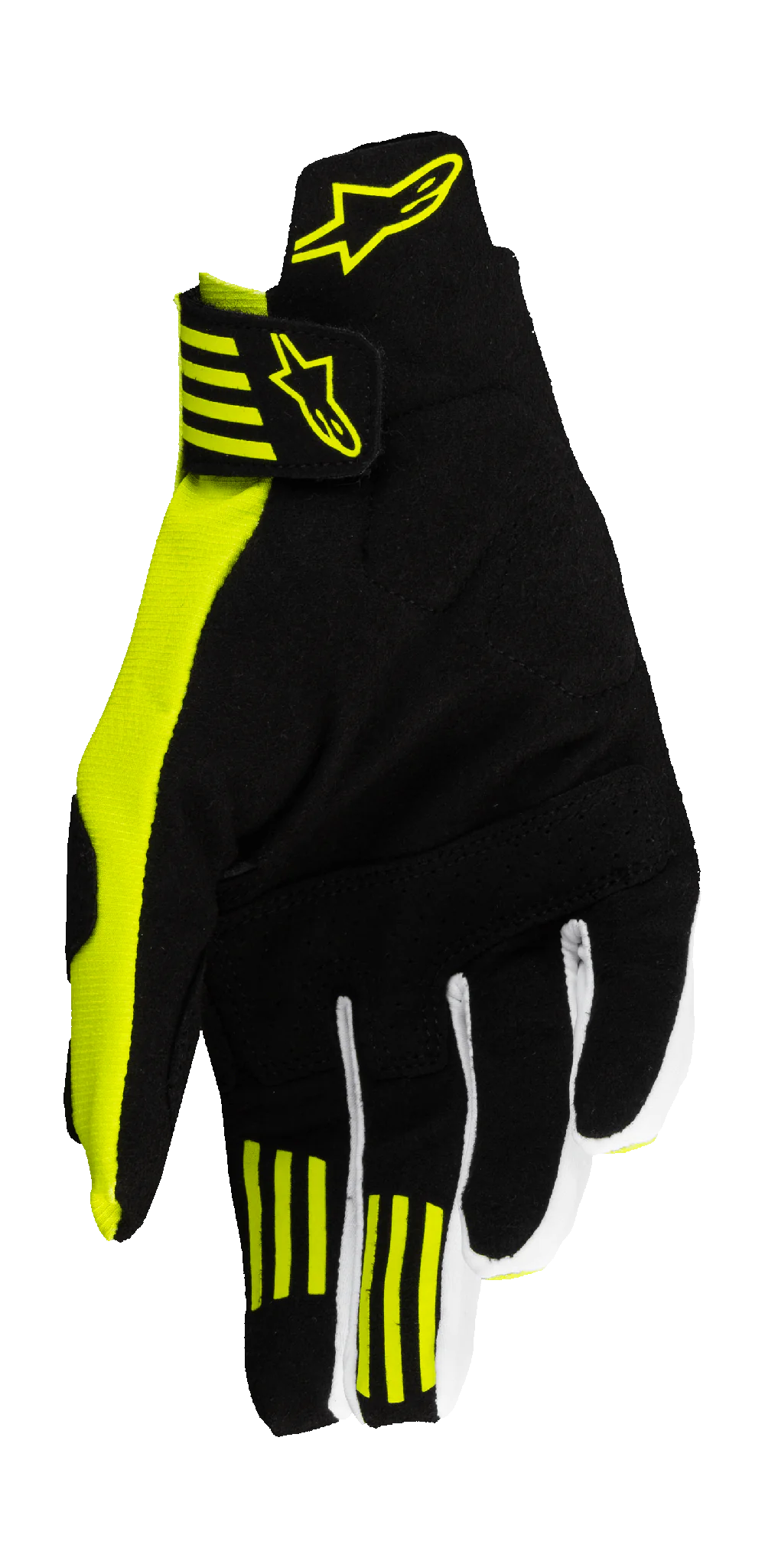 Alpinestars Crosshandschoenen 2026 Techstar - Zwart / Fluo Geel