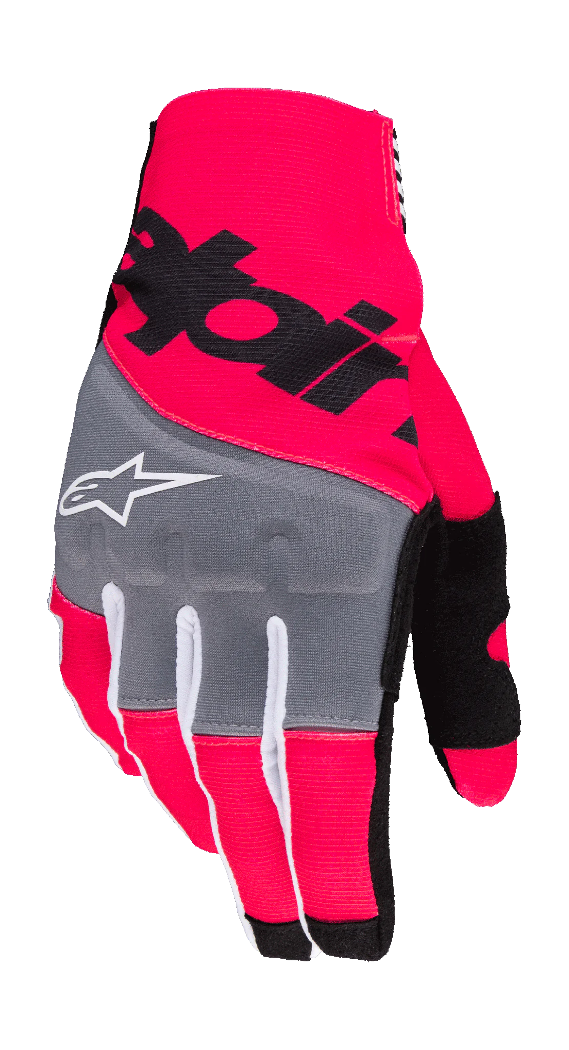 Alpinestars Crosshandschoenen 2026 Techstar - Zwart / Fluo Roze