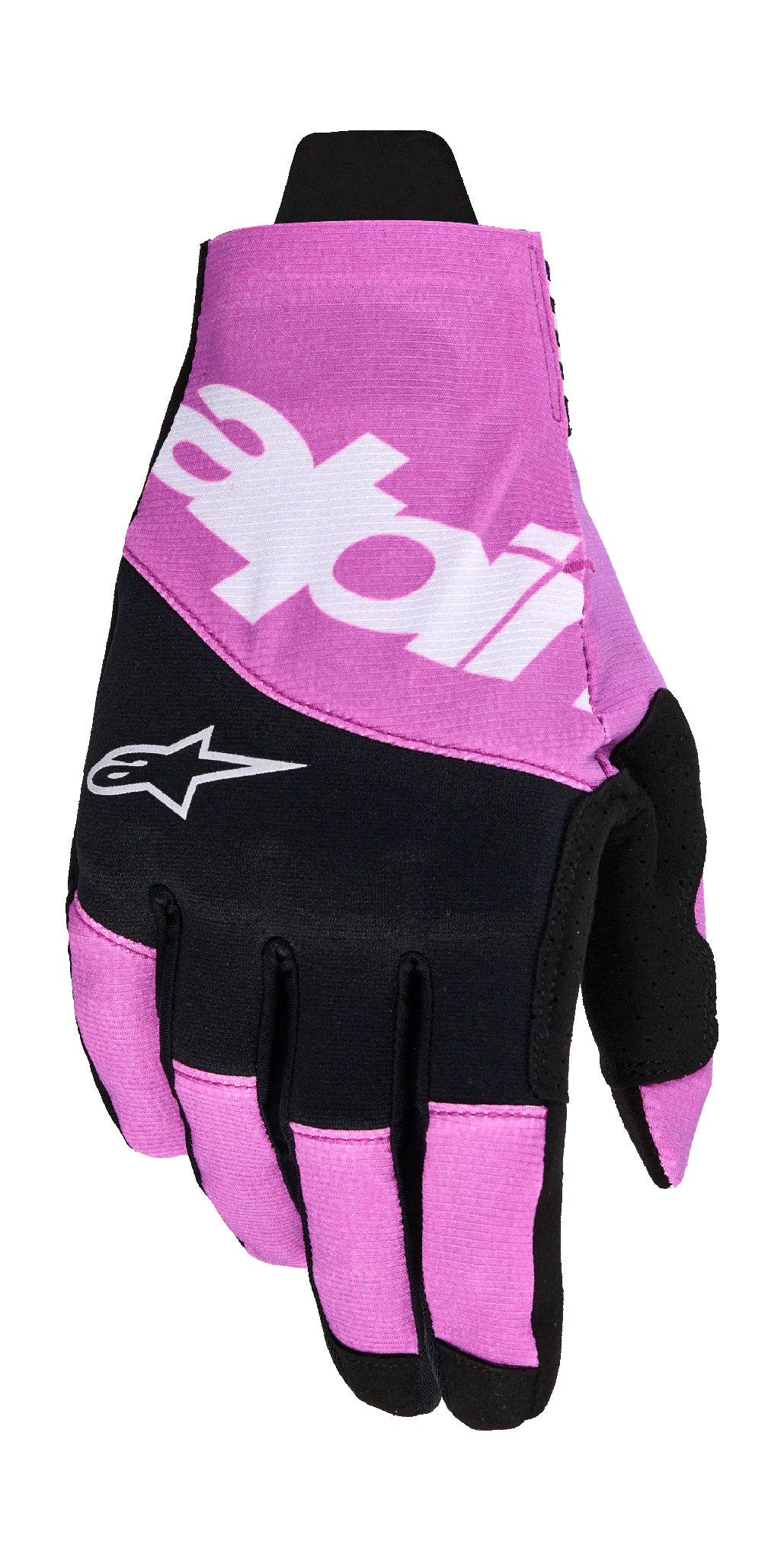 Alpinestars Crosshandschoenen 2026 Techstar - Zwart / Licht Grijs / Paars