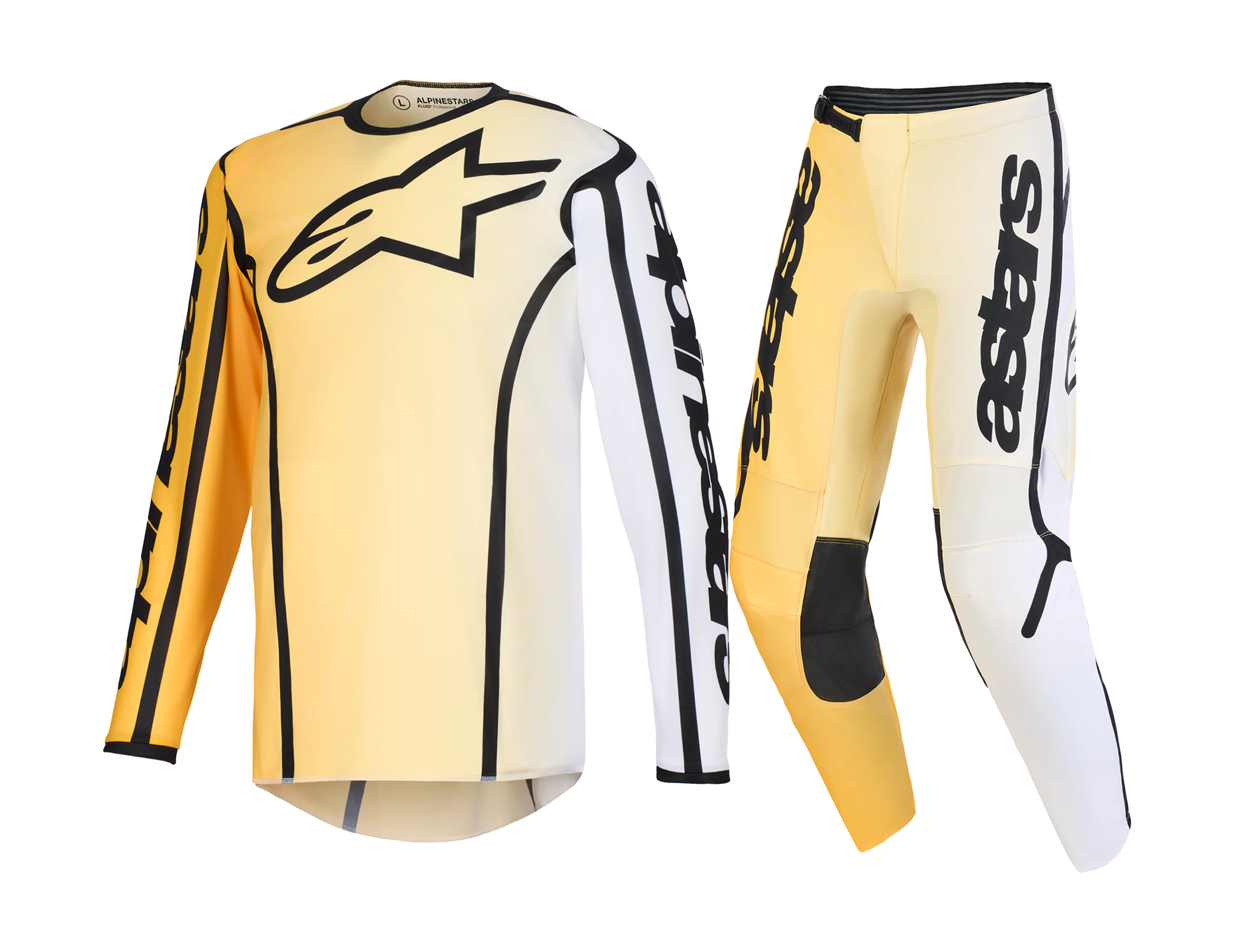 Alpinestars Crosskleding 2026 Fluid Apex - Geel / Zwart