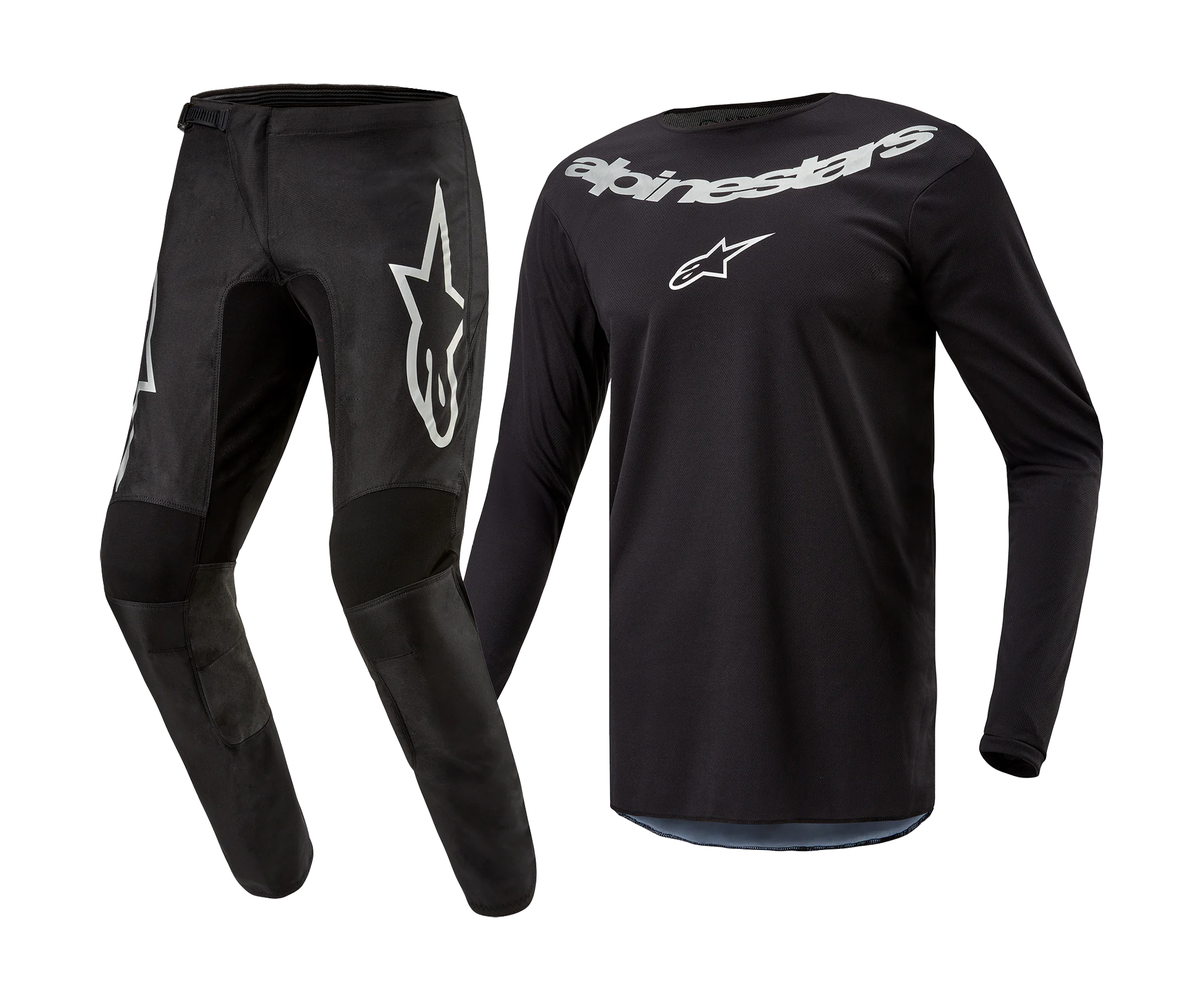 Alpinestars Crosskleding 2026 Fluid Graphite - Zwart / Zilver