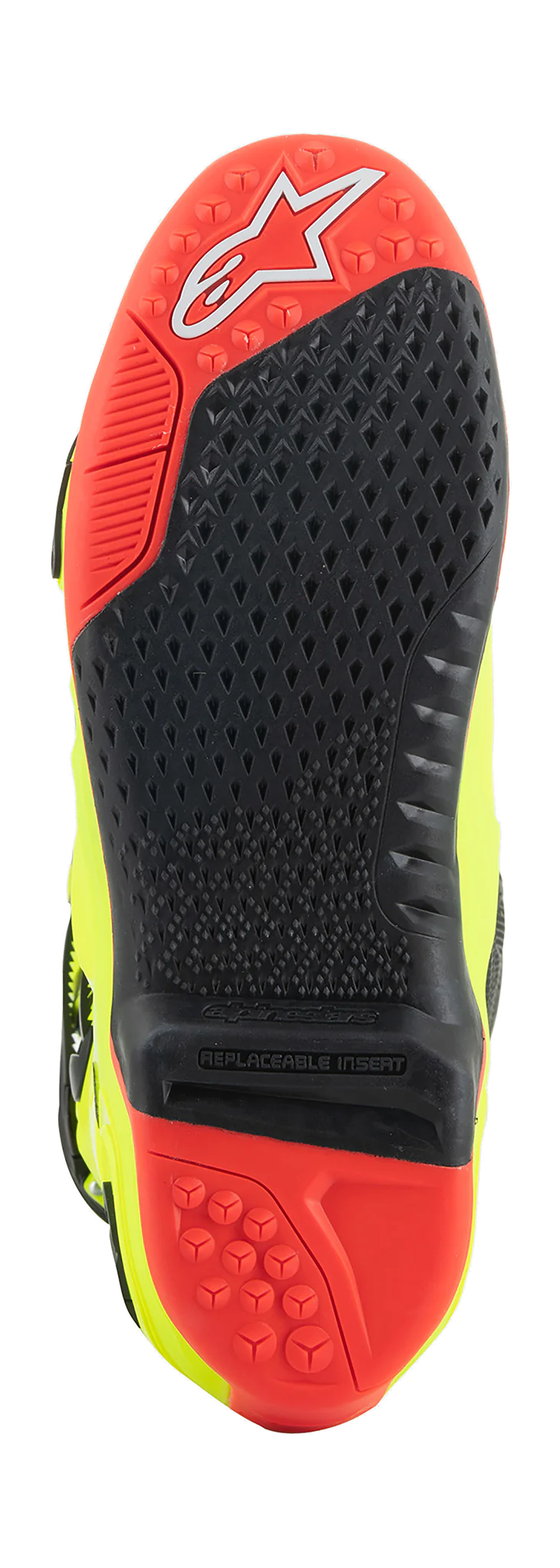 Alpinestars Crosslaarzen Tech 10 - Fluo Geel / Zwart / Fluo Rood