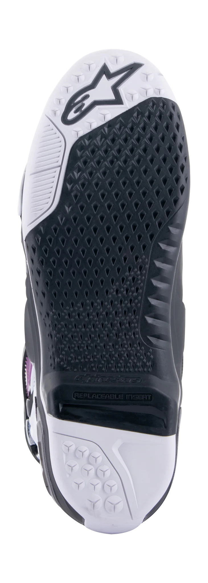 Alpinestars Crosslaarzen Tech 10 Supervented - Zwart / Enamal Blauw / Paars / Wit