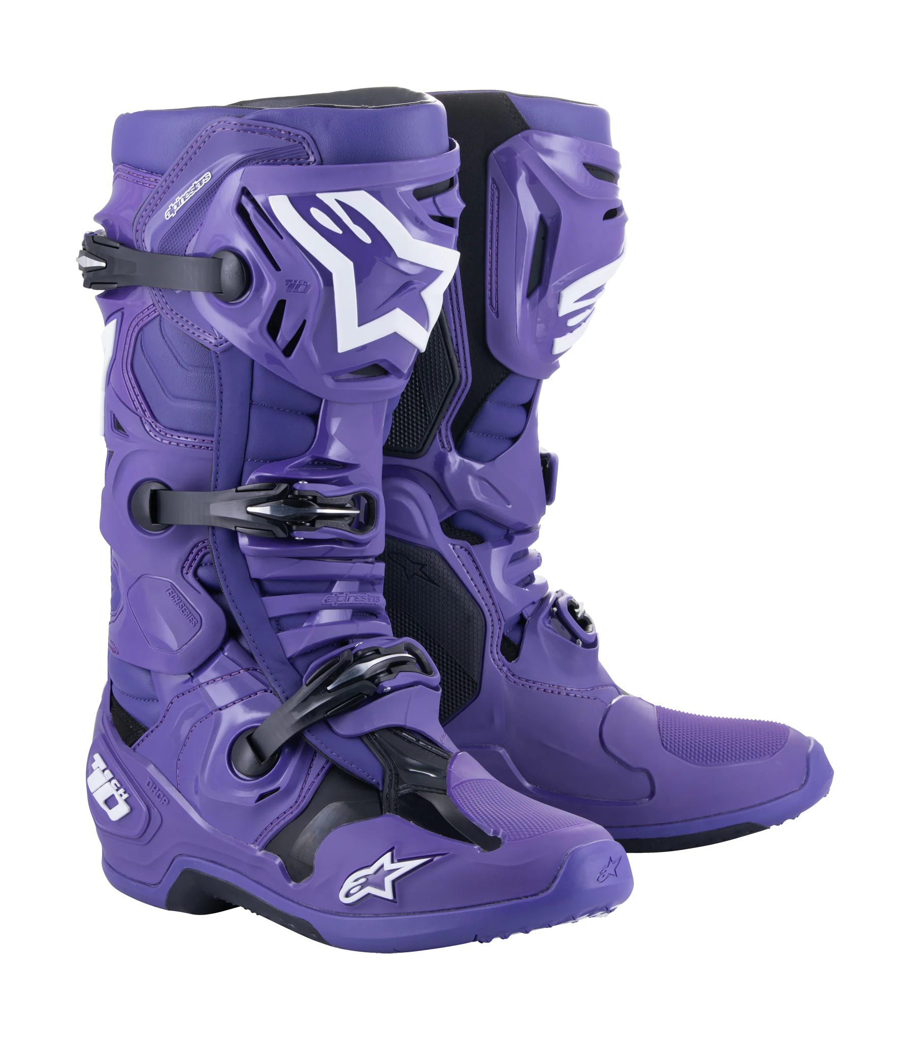 Alpinestars Crosslaarzen Tech 10 - Ultraviolet / Zwart