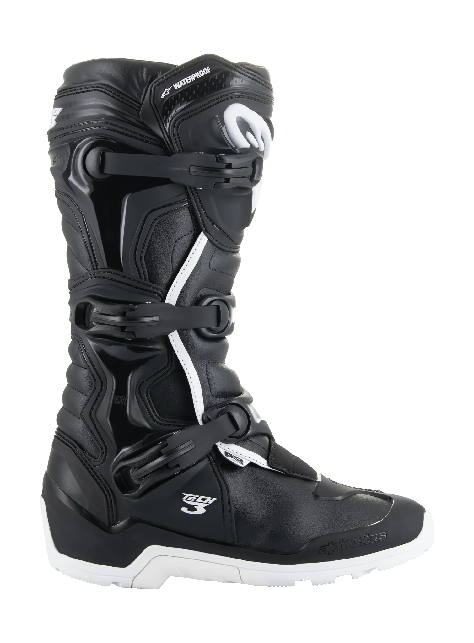 Alpinestars Crosslaarzen Tech 3 Enduro Waterproof - Zwart / Wit
