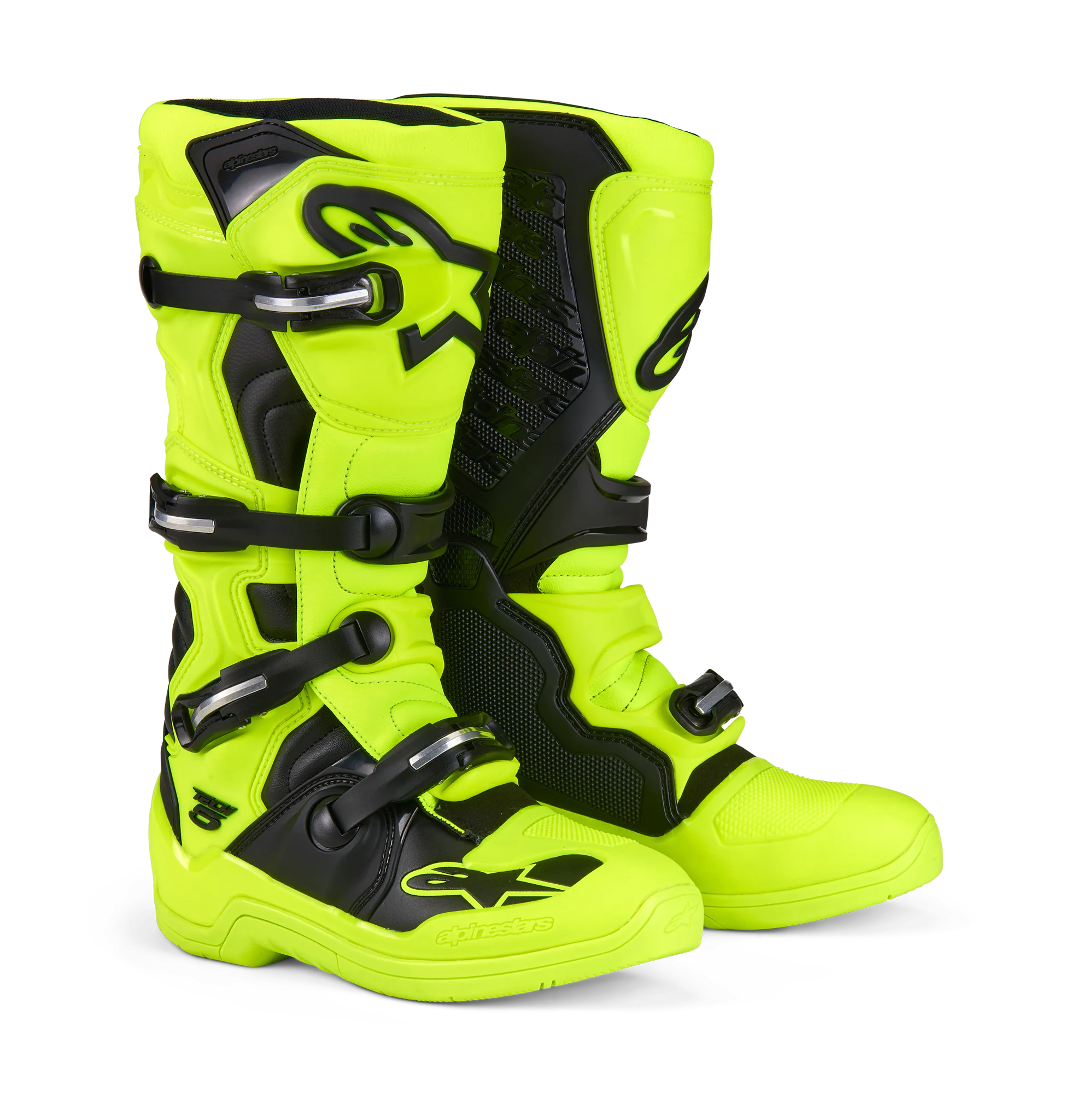 Alpinestars Crosslaarzen Tech 5 - Fluo Geel / Zwart