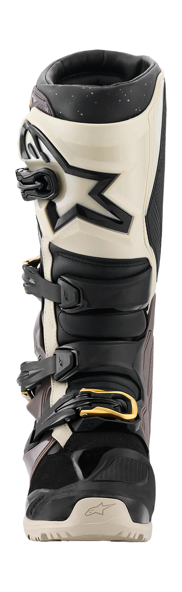 Alpinestars Crosslaarzen Tech 7 Enduro Drystar - Zwart / Donker Grijs / Goud