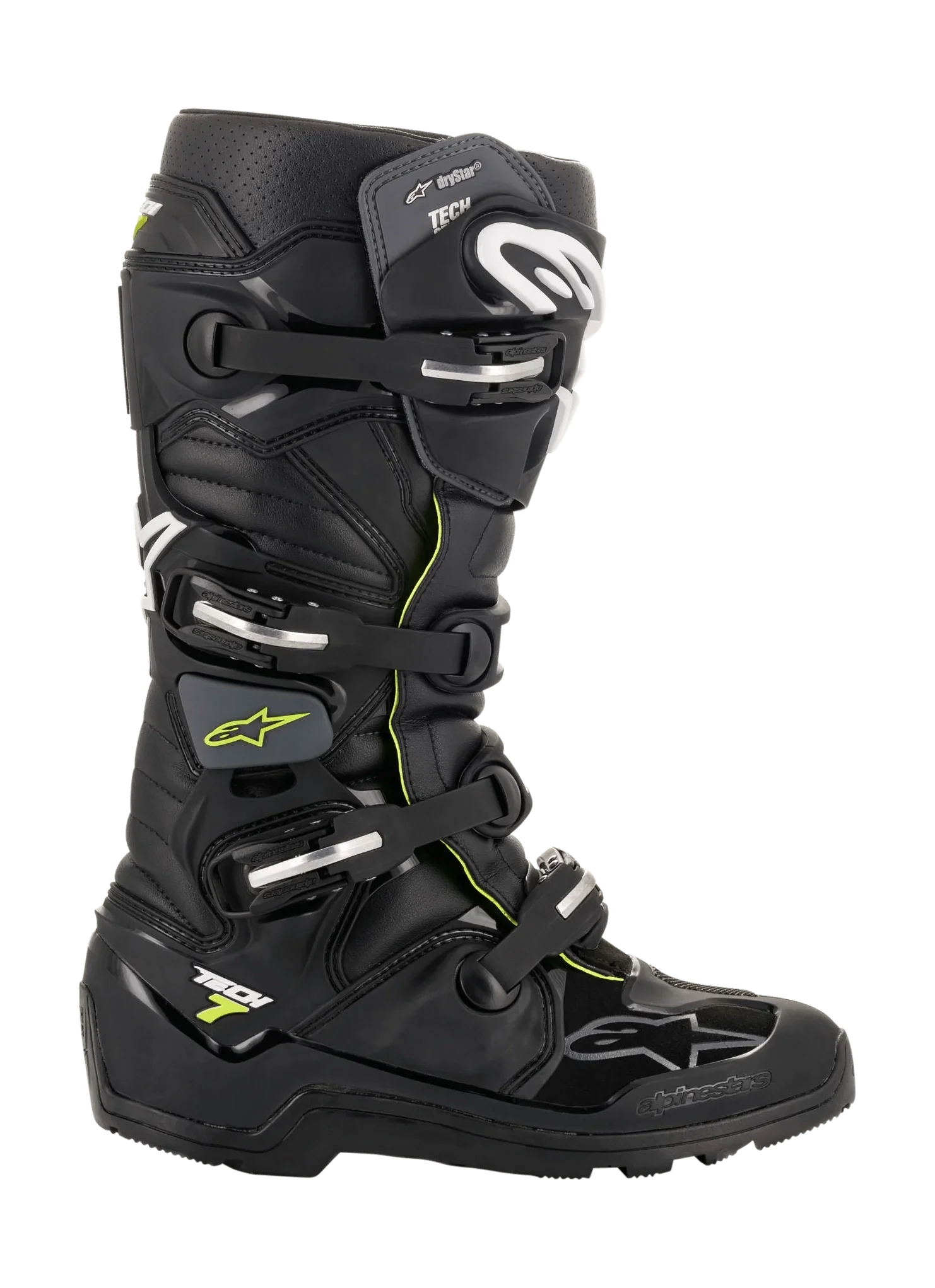 Alpinestars Crosslaarzen Tech 7 Enduro Drystar - Zwart / Grijs