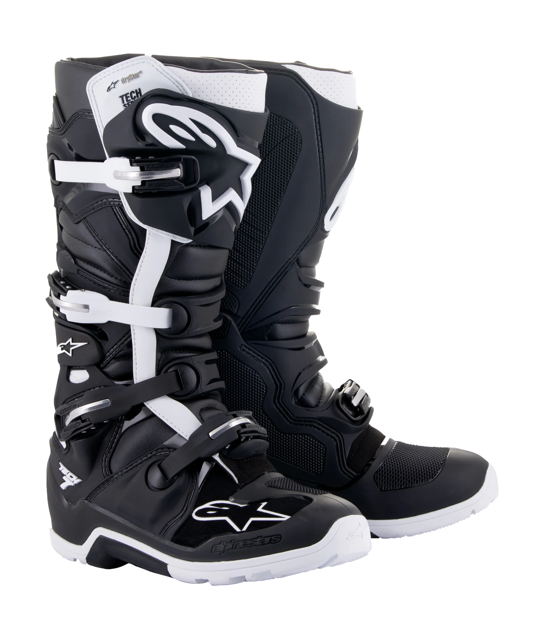 Alpinestars Crosslaarzen Tech 7 Enduro Drystar - Zwart / Wit
