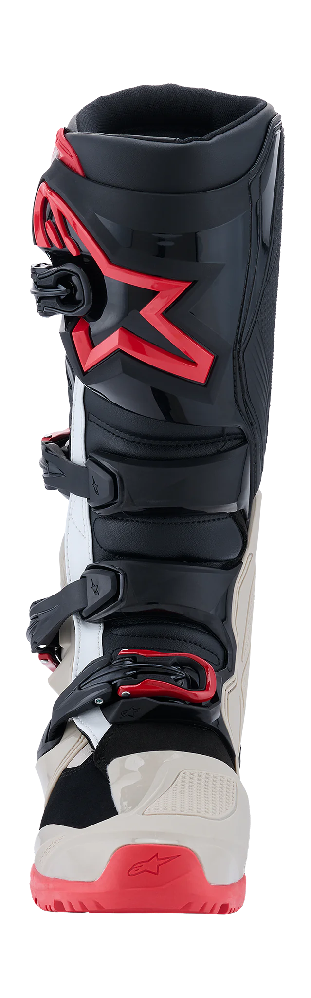 Alpinestars Crosslaarzen Tech 7 Enduro - Zwart / Licht Grijs / Rood