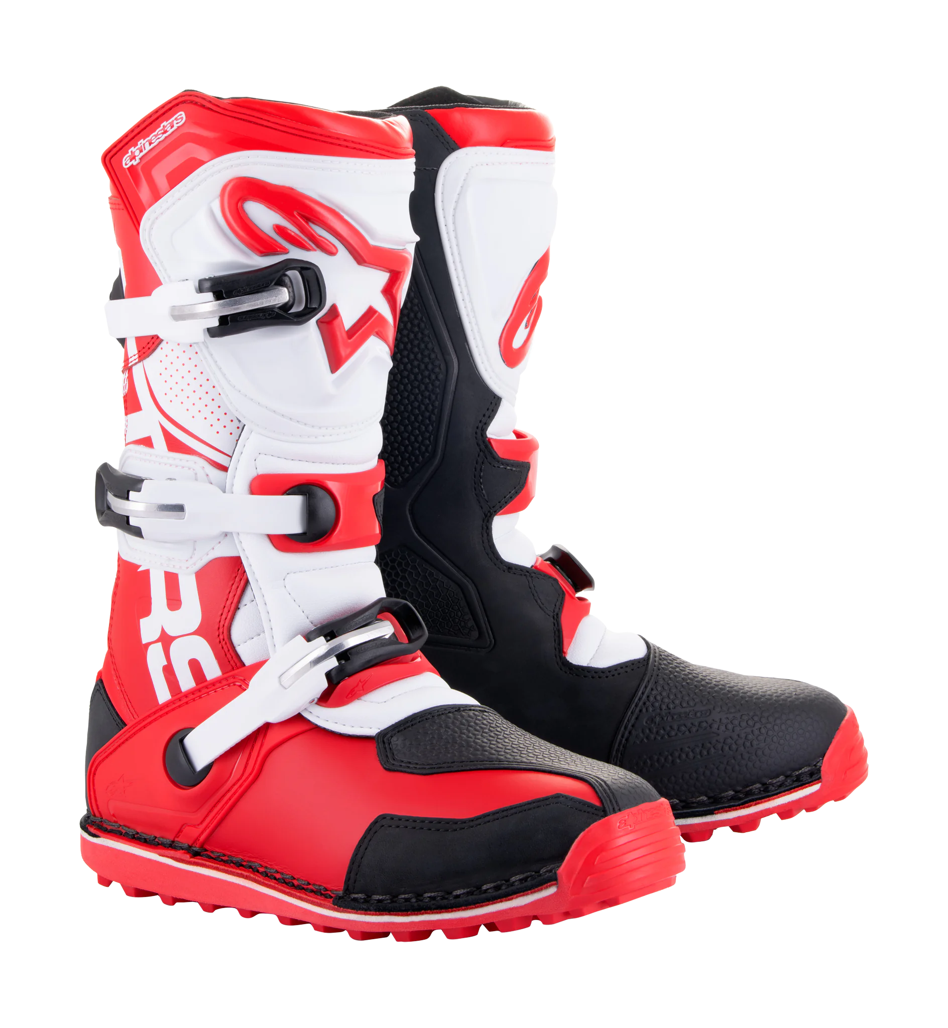 Alpinestars Crosslaarzen Tech-T - Rood / Zwart / Wit