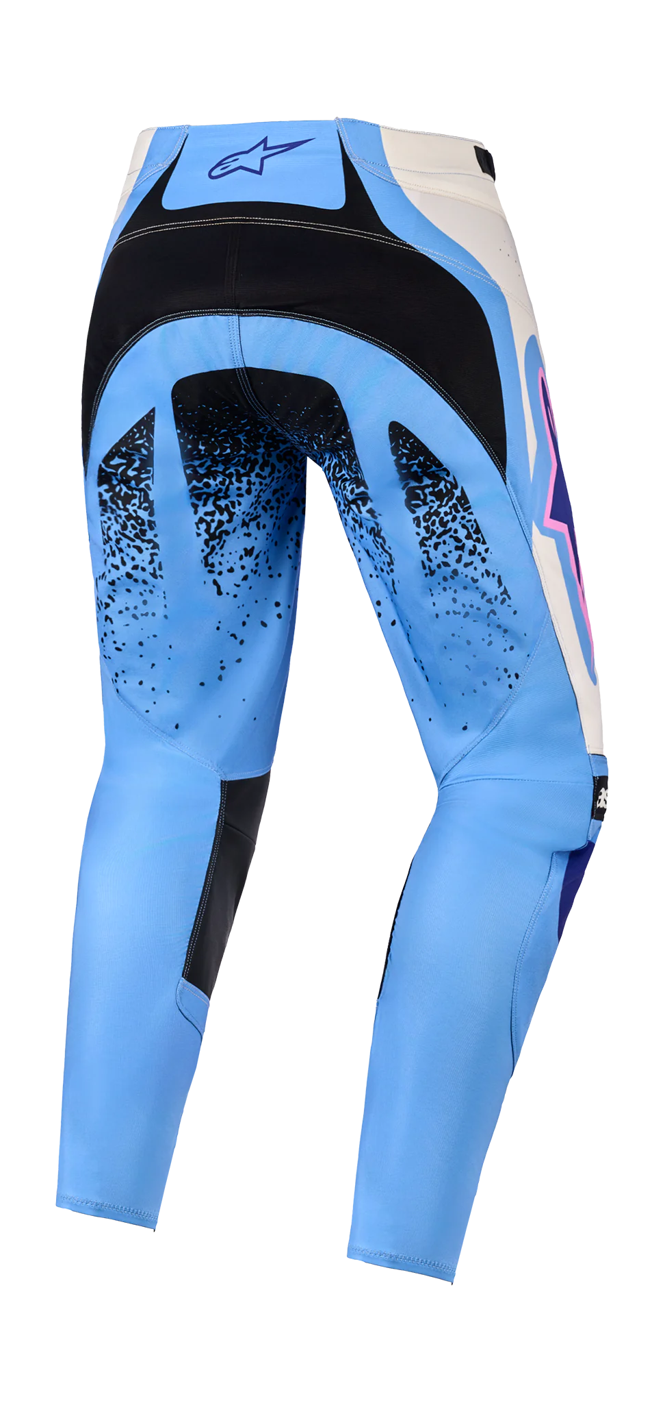 Alpinestars Dames Crossbroek 2026 Techstar Nomur - Licht Blauw / Off Wit / Zwart
