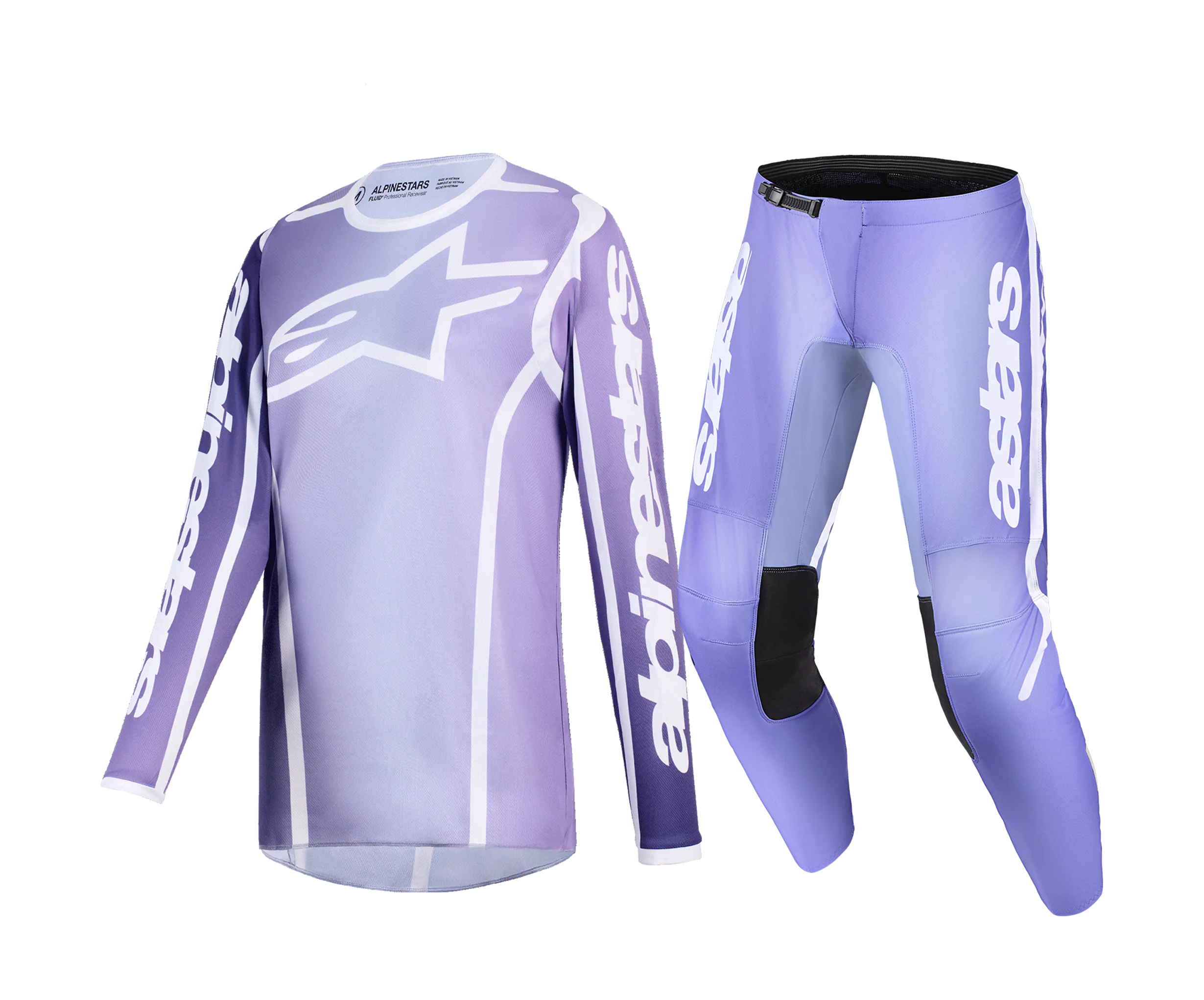 Alpinestars Dames Crosskleding 2026 Fluid Apex - Violet / Wit