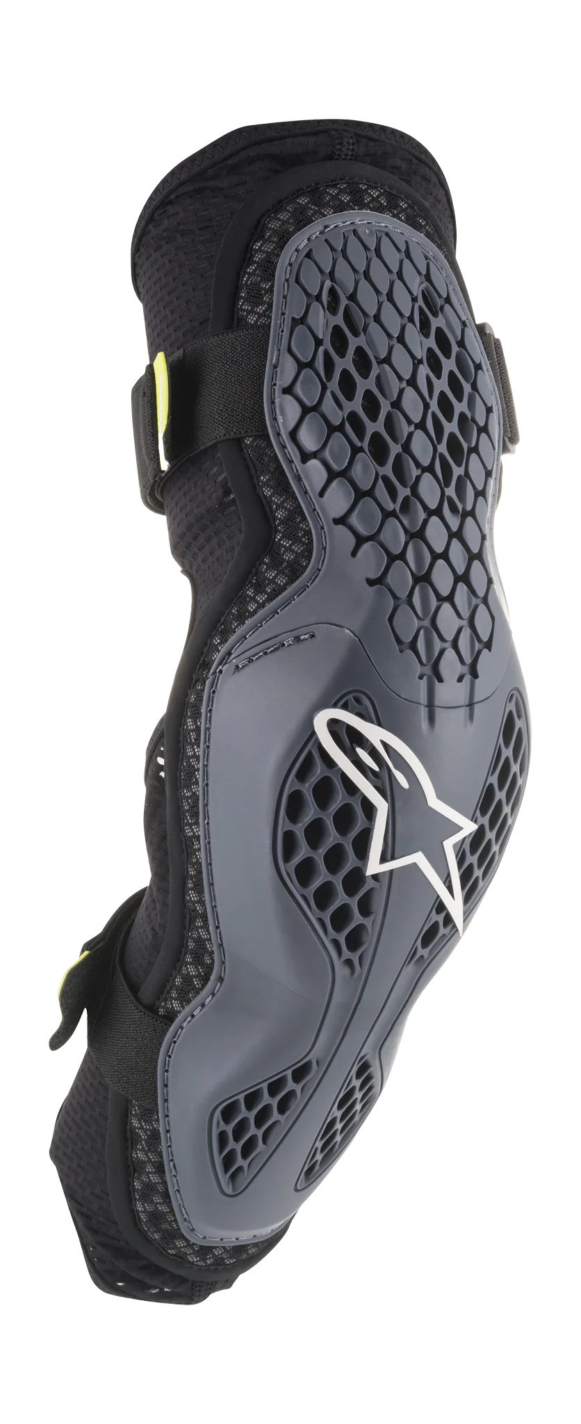 Alpinestars Elleboogbeschermers Sequence - Antraciet / Geel Fluo