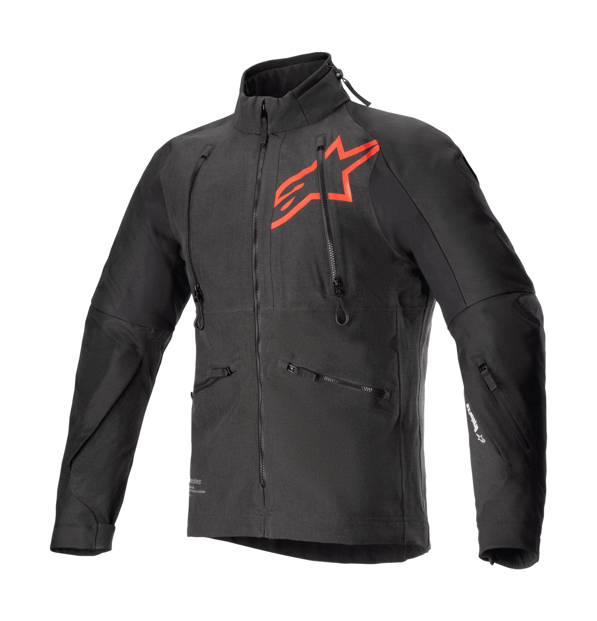 Alpinestars Enduro Jas Hyde XT Drystar XF - Zwart / Rood