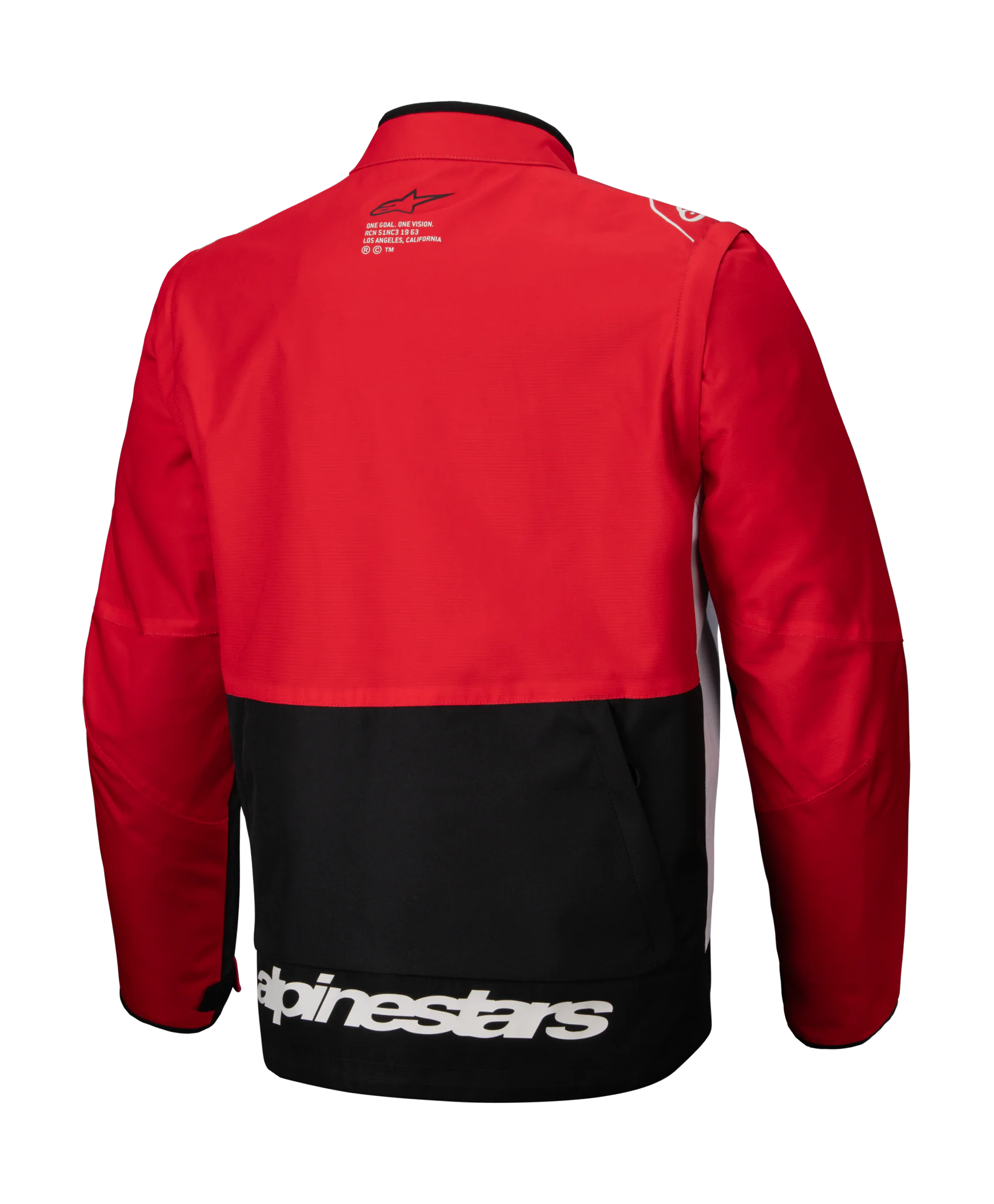 Alpinestars Enduro Jas Pro-Dura - Zwart / Rood / Wit