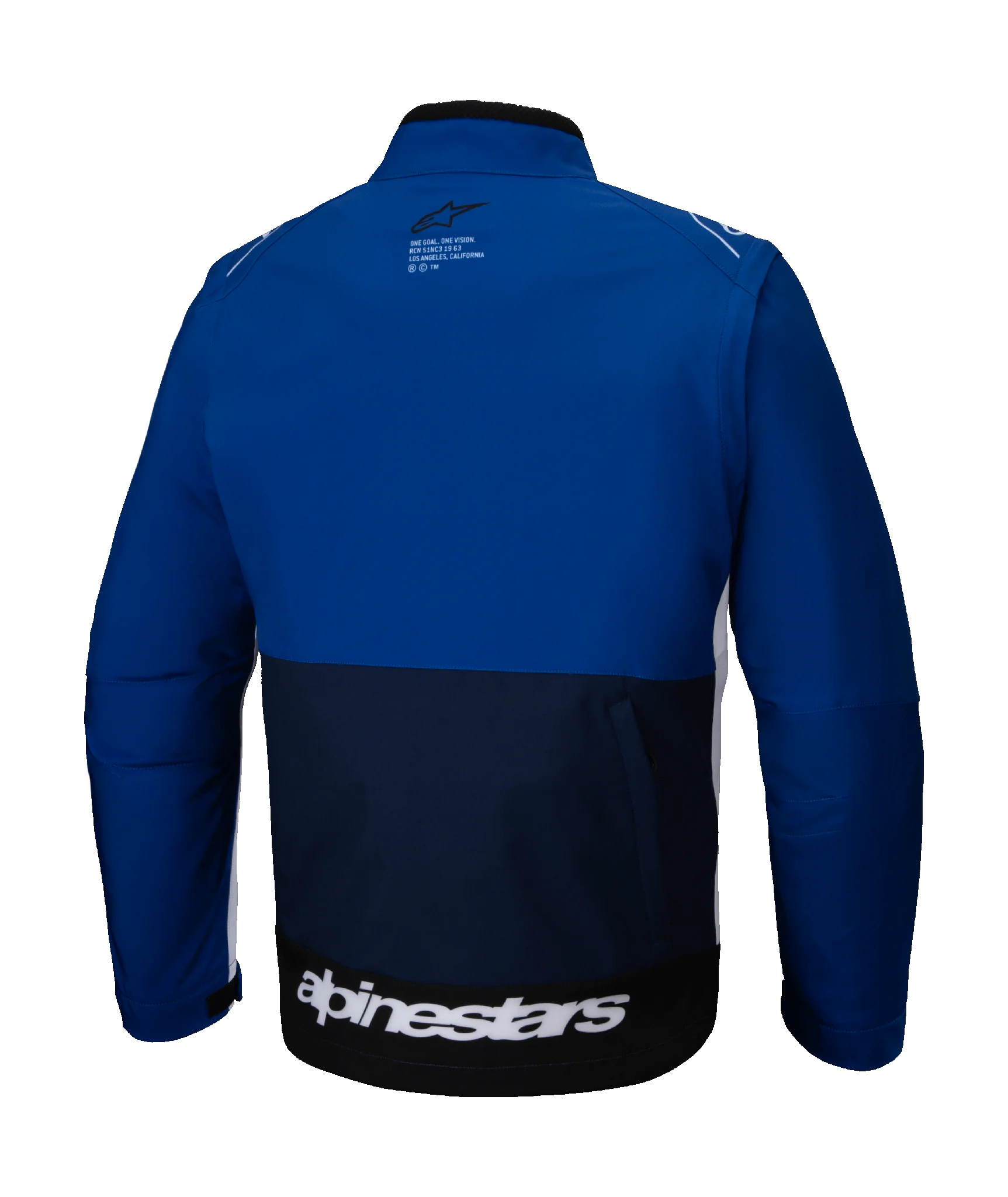 Alpinestars Enduro Jas Softshell Lite-Dura - Navy / Blauw / Wit