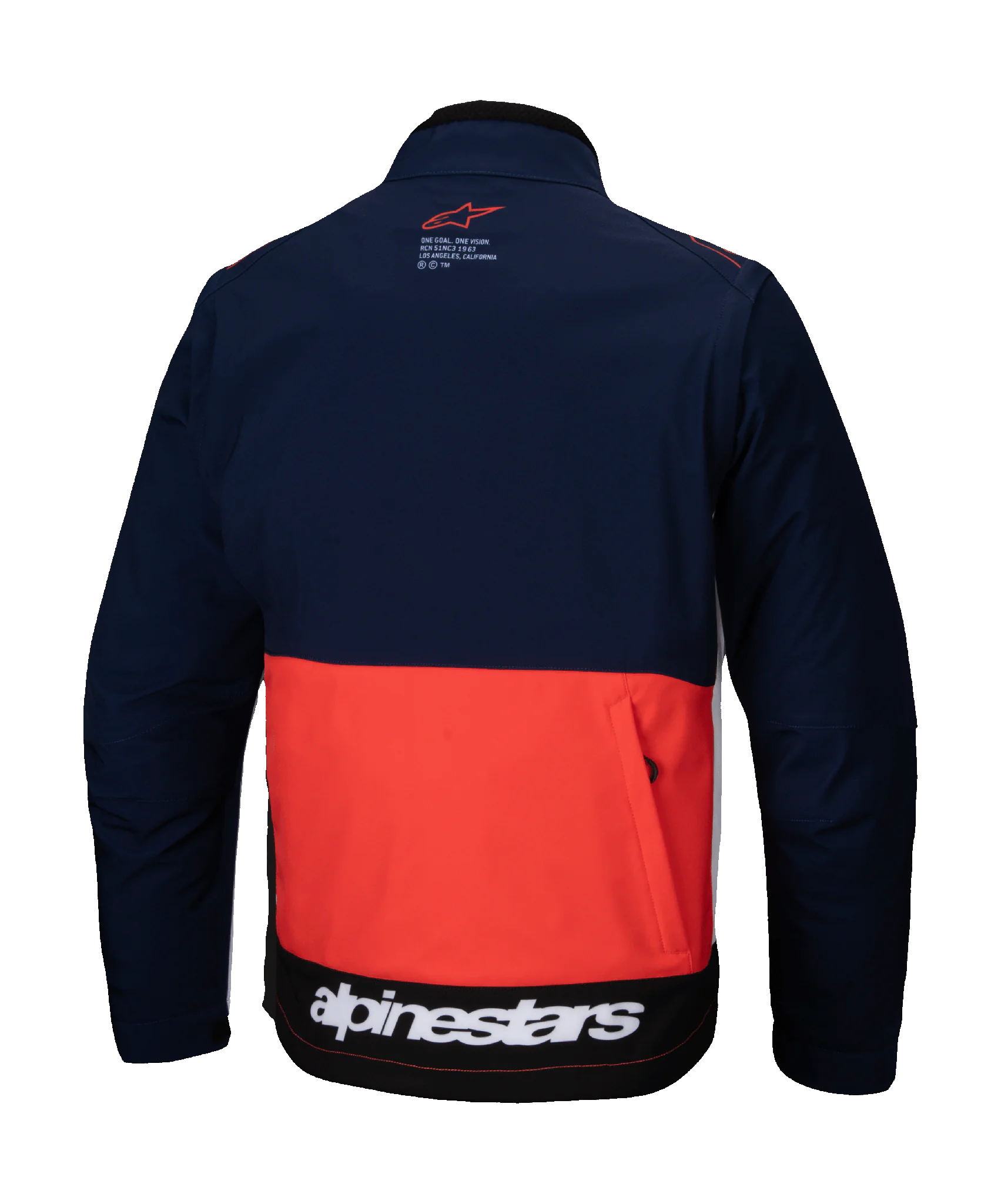 Alpinestars Enduro Jas Softshell Lite-Dura - Navy / Oranje / Wit
