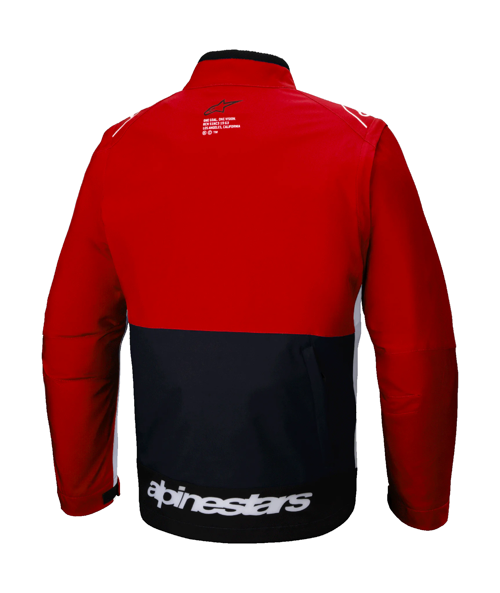 Alpinestars Enduro Jas Softshell Lite-Dura - Zwart / Rood / Wit