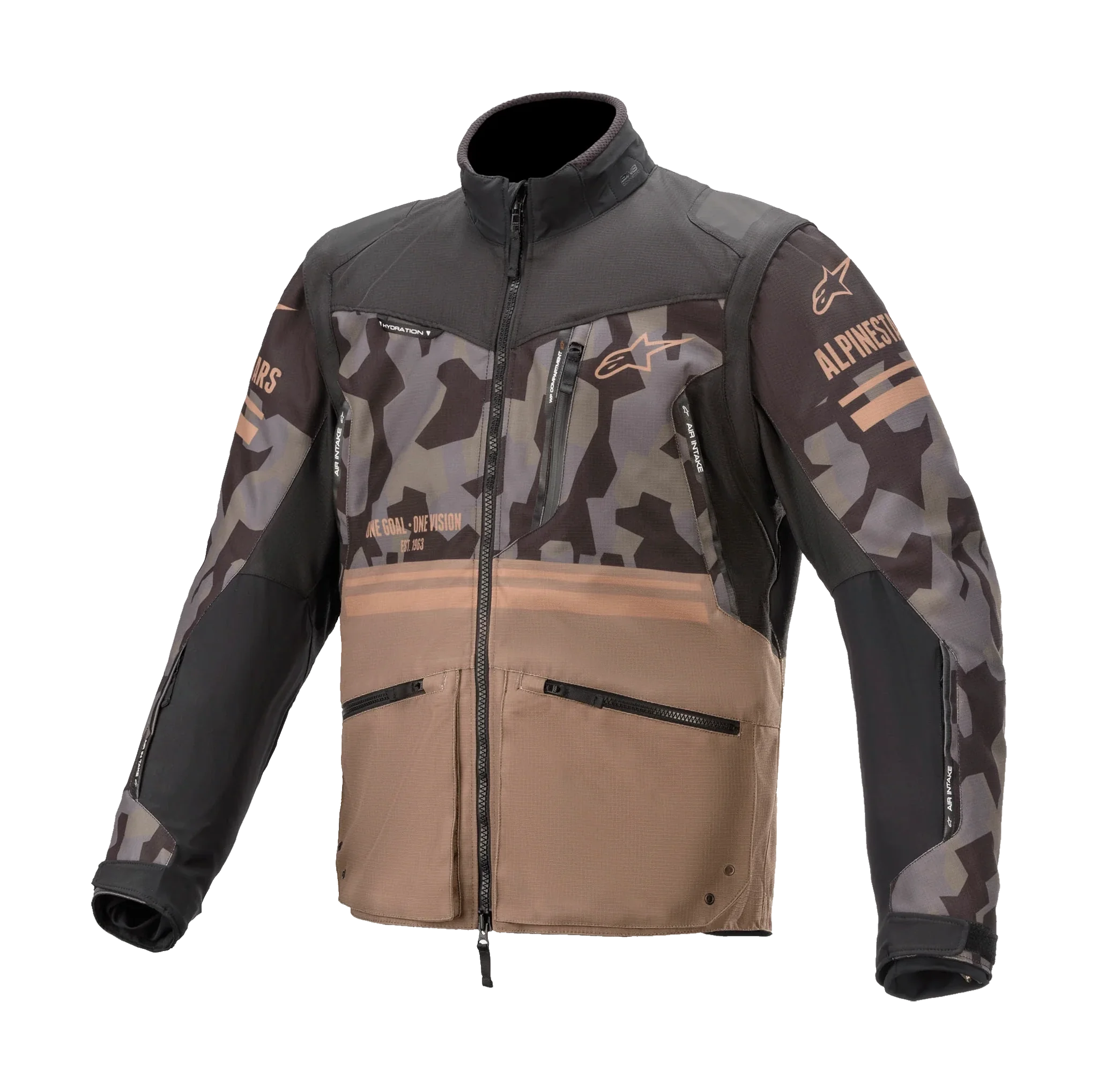 Alpinestars Enduro Jas Venture R - Mud Camo / Sand