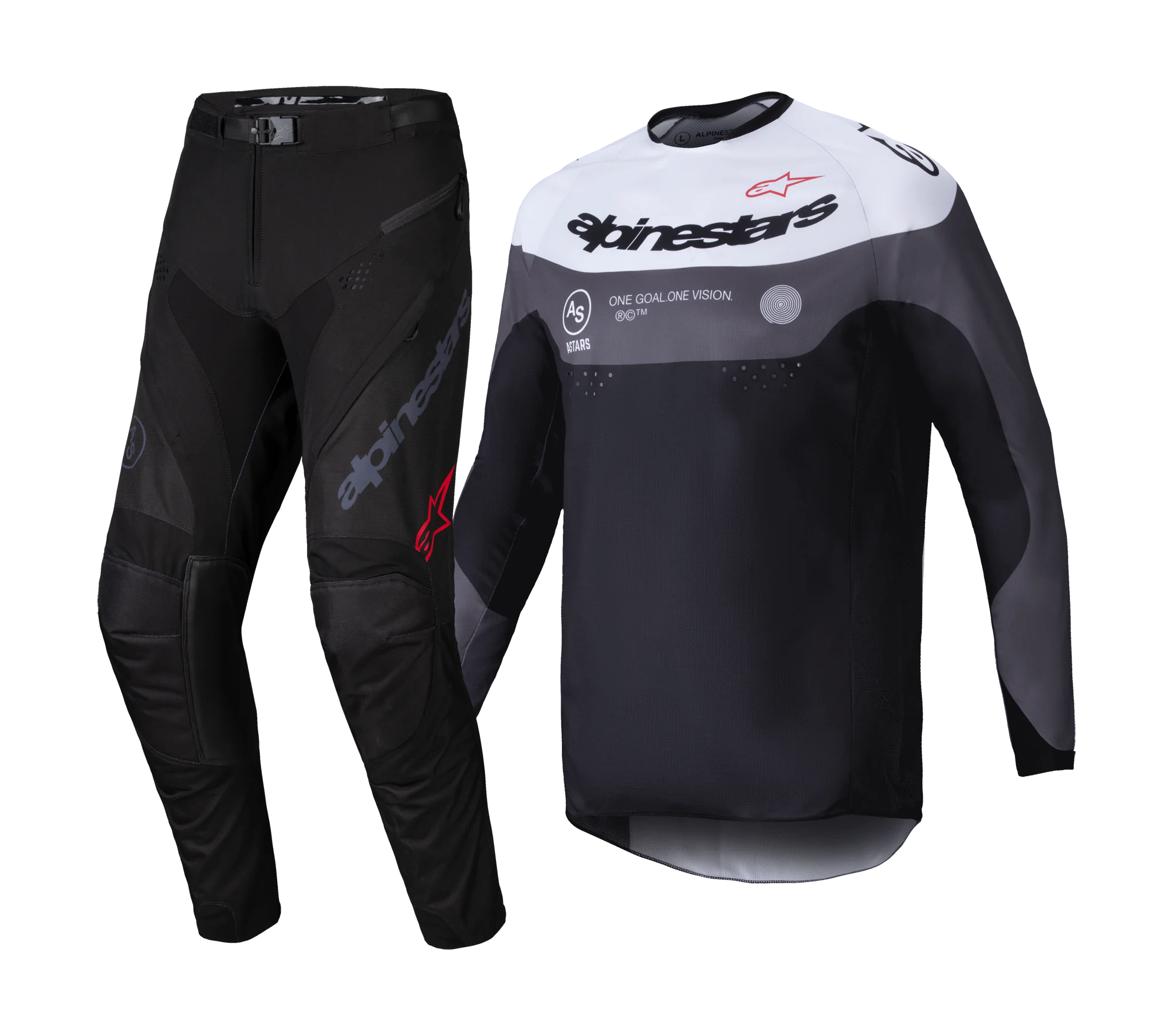 Alpinestars Enduro Kleding Pro-Dura - Zwart / Wit