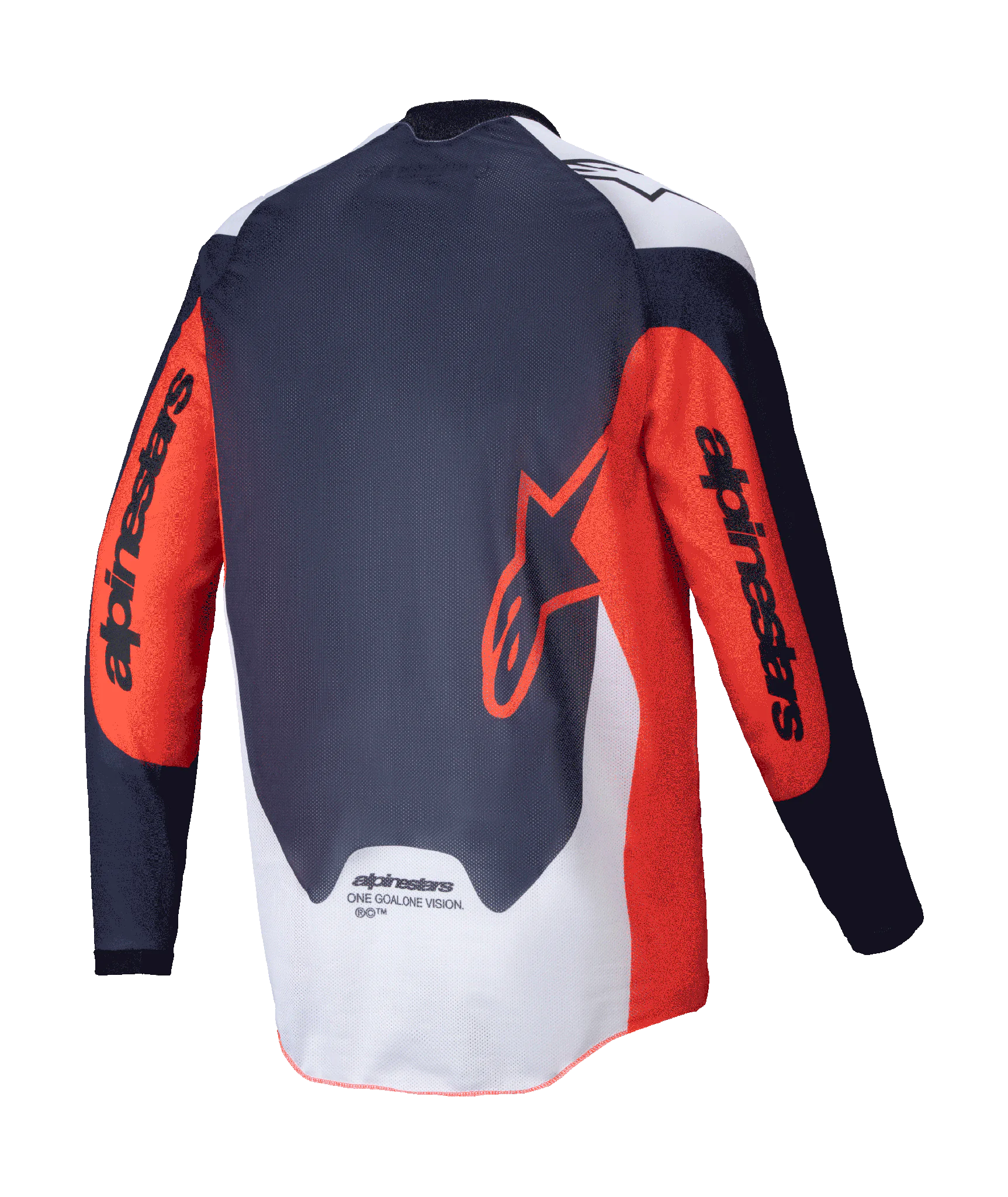 Alpinestars Enduro Shirt Pro-Dura - Navy / Oranje / Wit