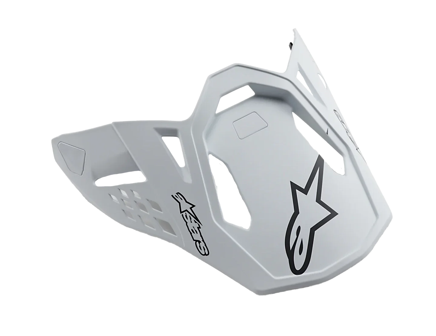 Alpinestars Helmklep S-M10 22.05 Dyno - Mat Wit