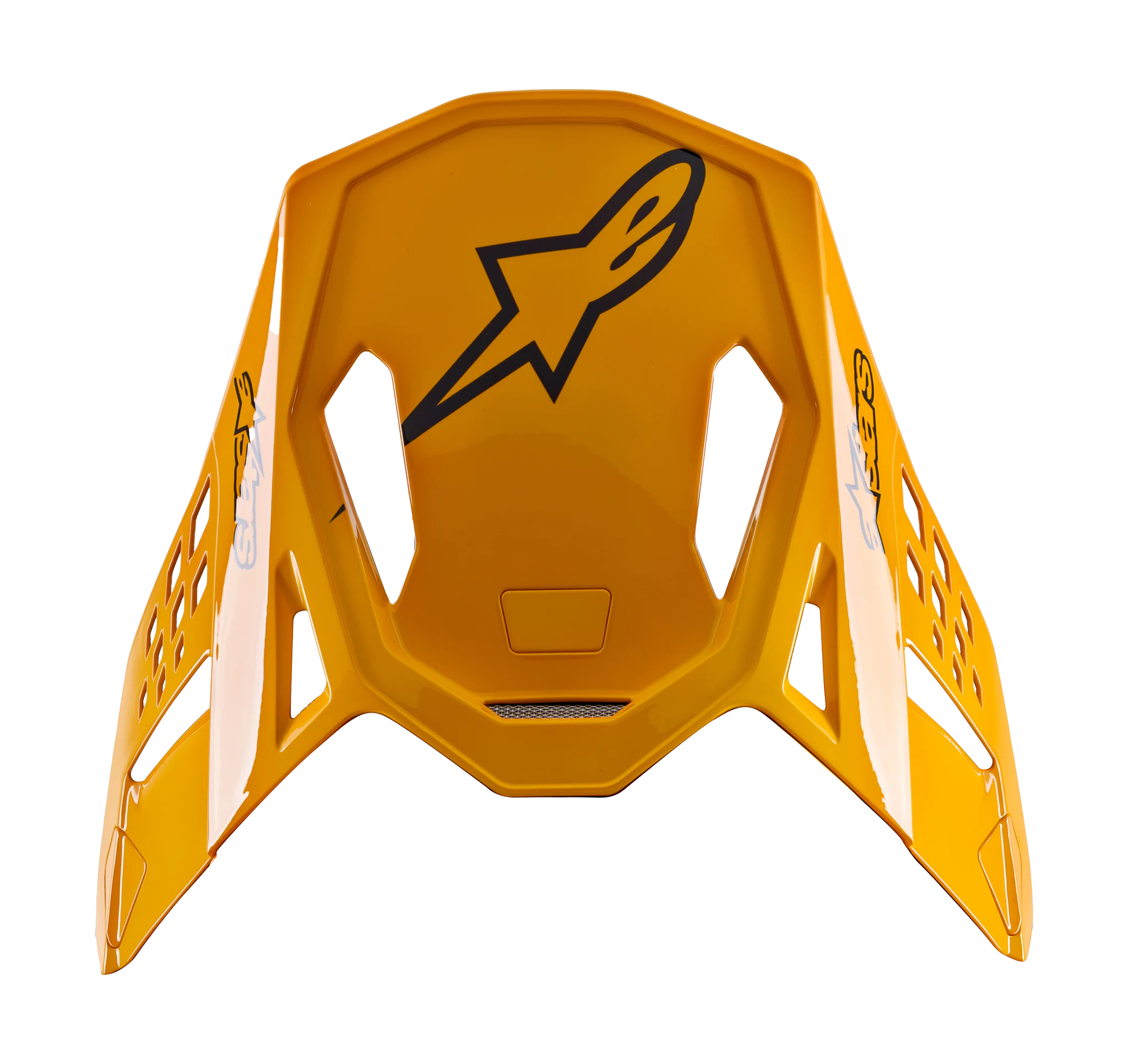 Alpinestars Helmklep S-M10 22.05 Dyno - Zwart / Oranje
