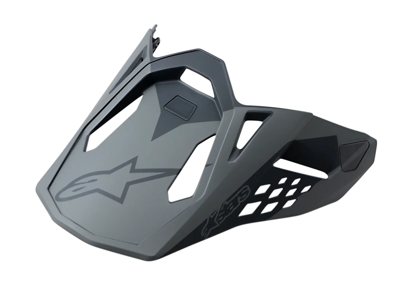 Alpinestars Helmklep S-M10 22.05 Meta - Mat Grijs
