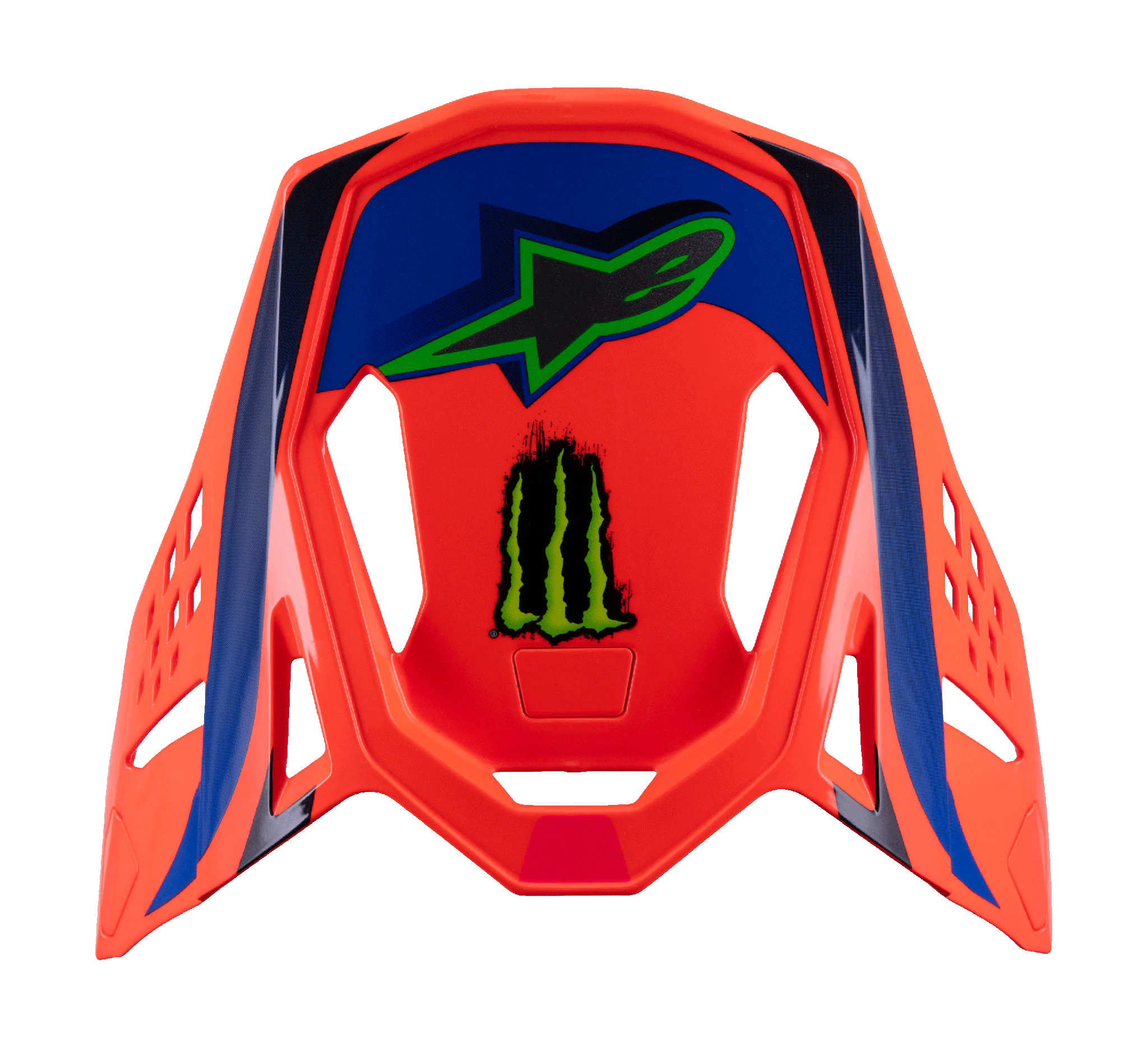 Alpinestars Helmklep S-M10 Deegan - Oranje / Paars / Roze