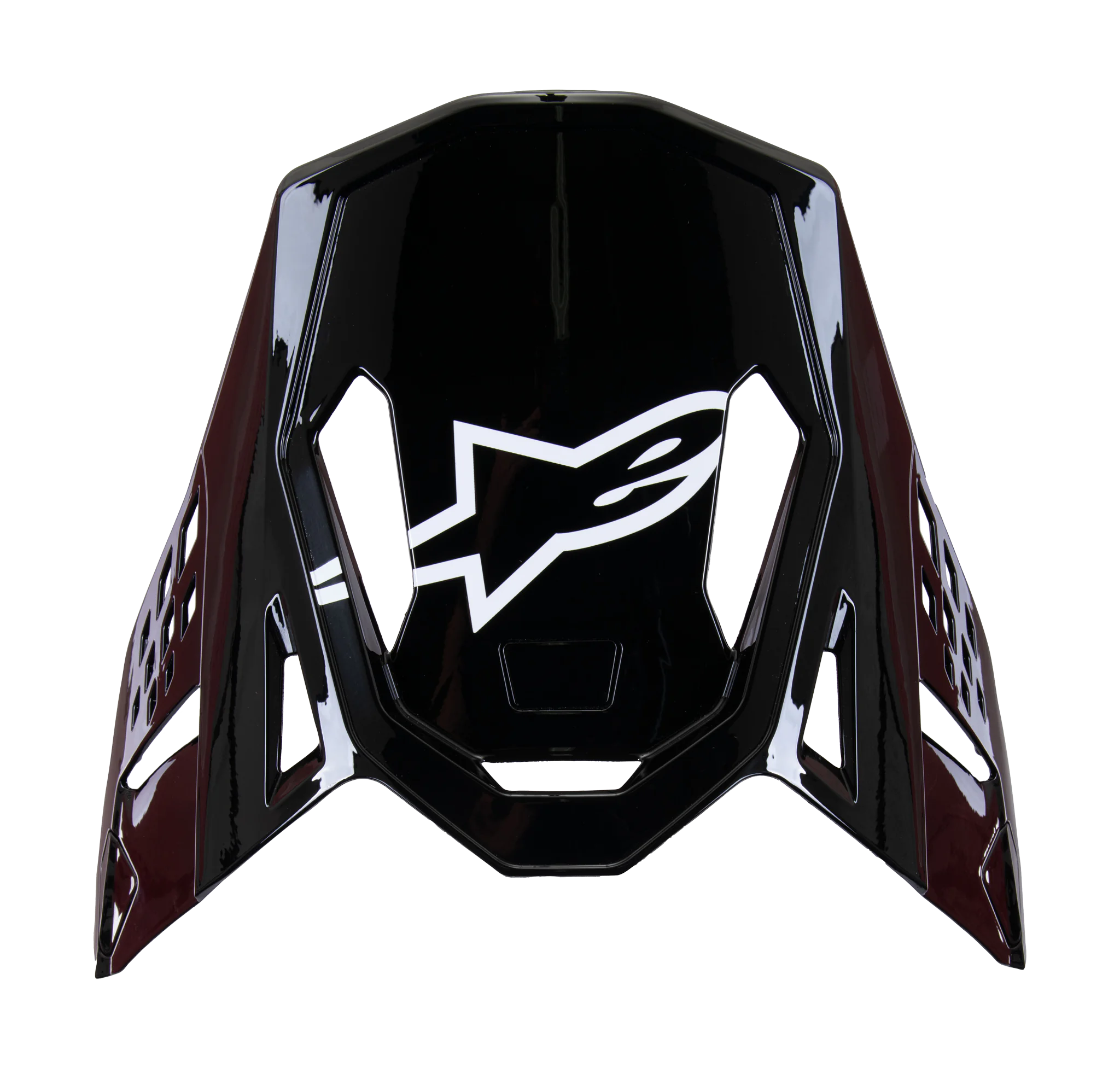Alpinestars Helmklep S-M10 Flood - Zwart / Donker Grijs