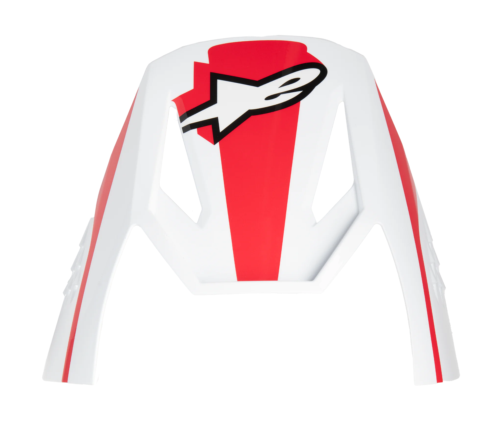 Alpinestars Helmklep S-M3 Heat - Rood / Wit / Zwart