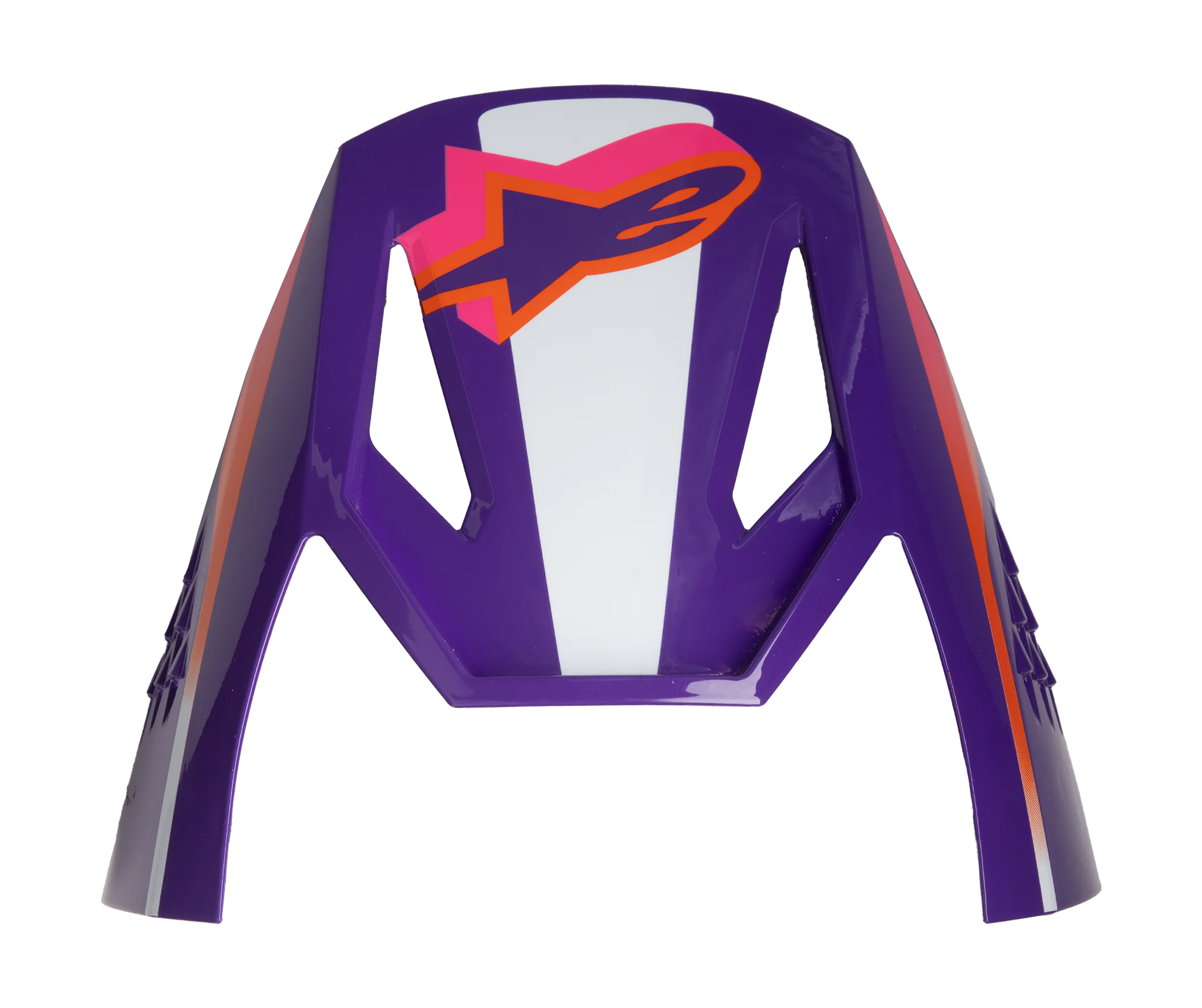 Alpinestars Helmklep S-M3 Heat - Wit / Paars / Roze
