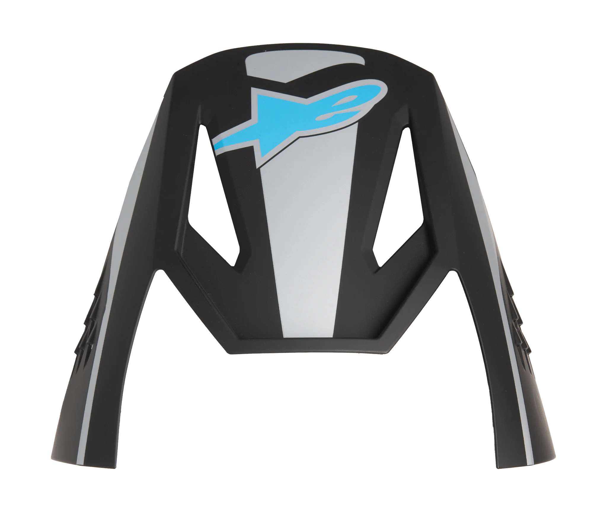 Alpinestars Helmklep S-M3 Heat - Zilver / Blauw / Zwart