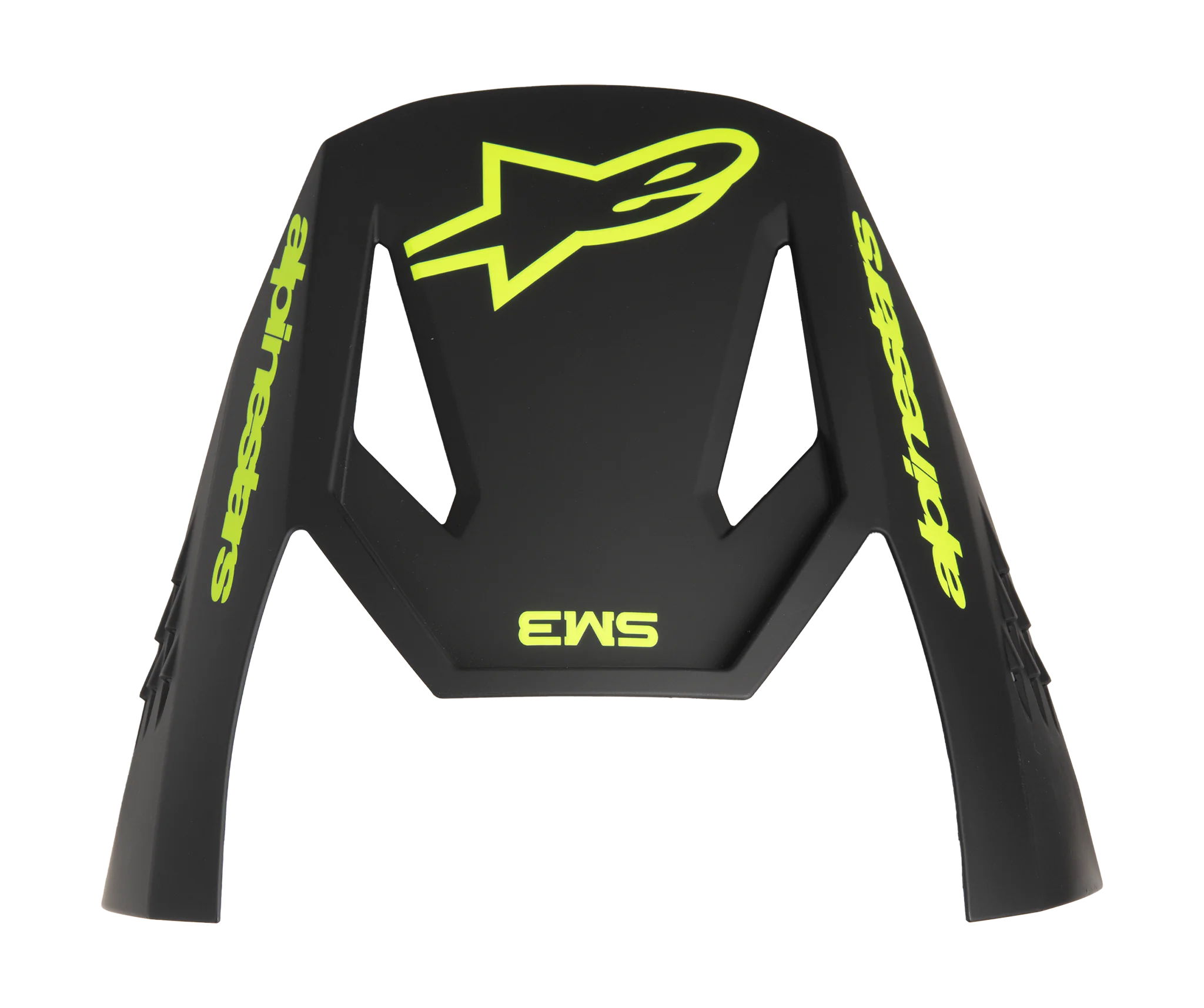 Alpinestars Helmklep S-M3 Radium - Grijs / Zwart / Fluo Geel