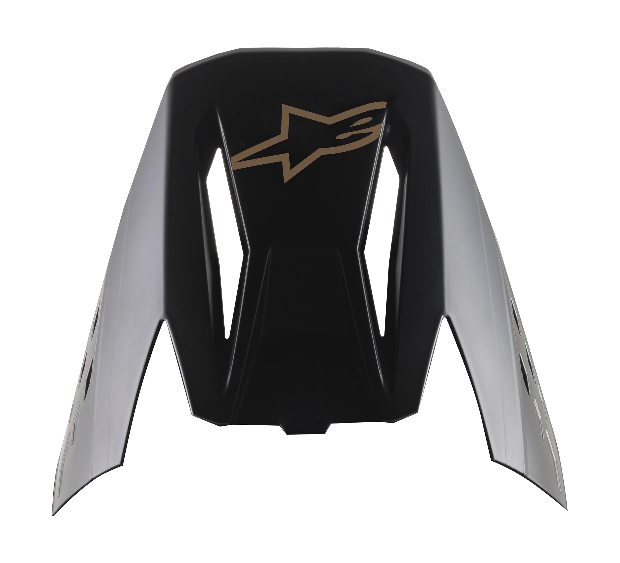 Alpinestars Helmklep S-M5 22.05 Solid - Zwart / Bruin