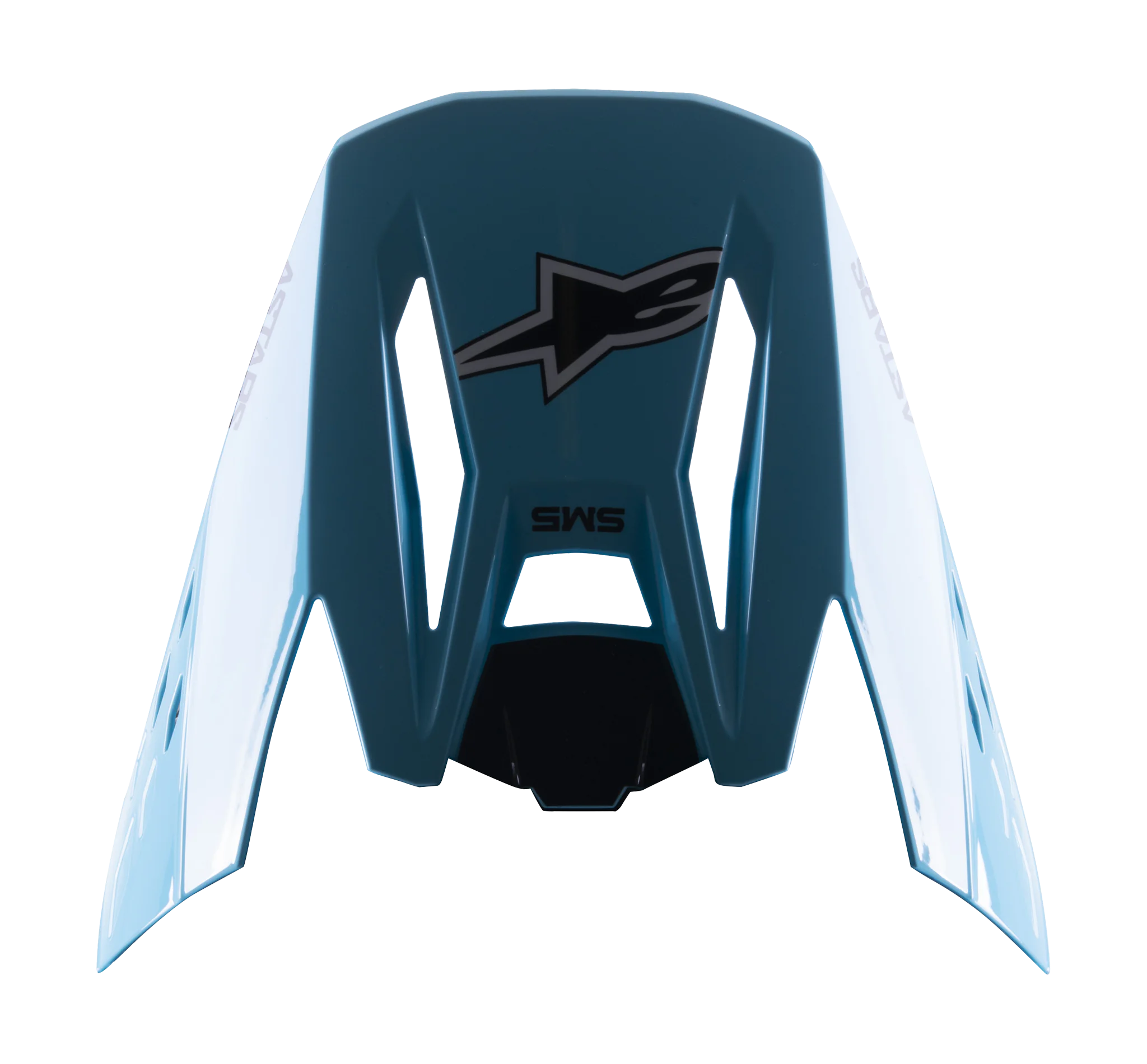 Alpinestars Helmklep S-M5 22.05 Speed - Zwart / Blauw / Rood / Geel
