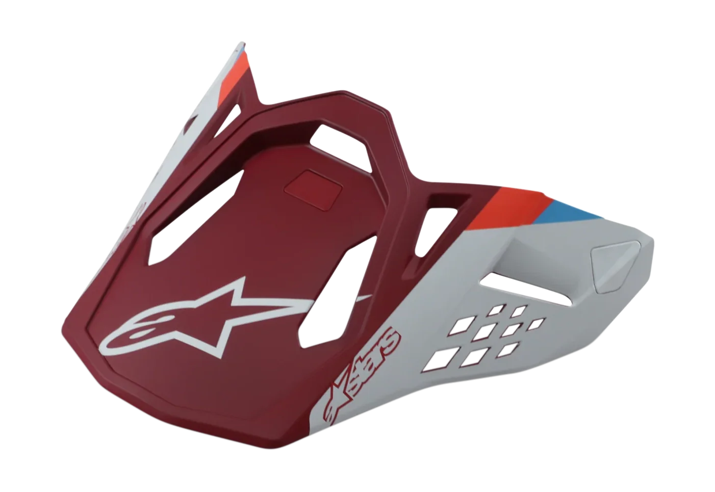 Alpinestars Helmklep S-M8 22.05 Contact - Mat Rood