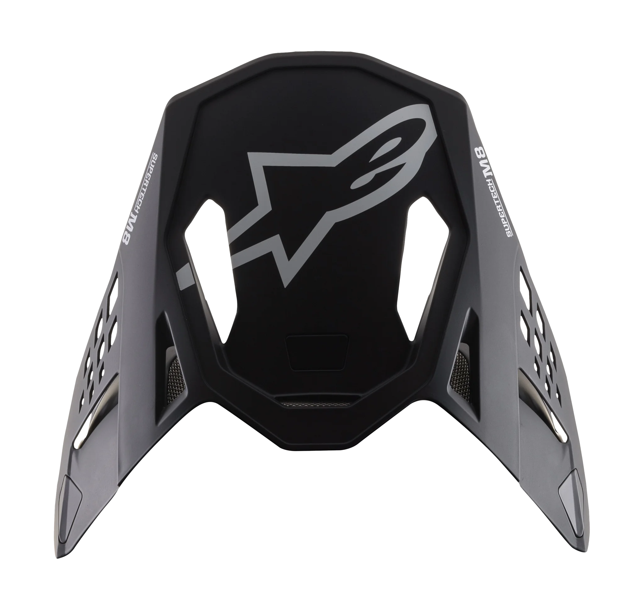 Alpinestars Helmklep S-M8 22.05 Echo - Zwart / Grijs / Fluo Rood