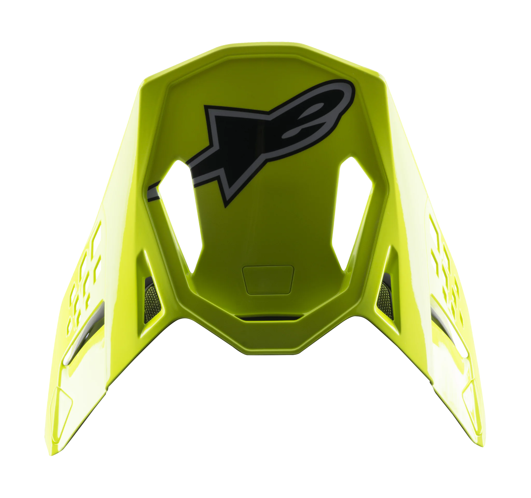 Alpinestars Helmklep S-M8 22.05 Factory - Zwart / Geel / Blauw