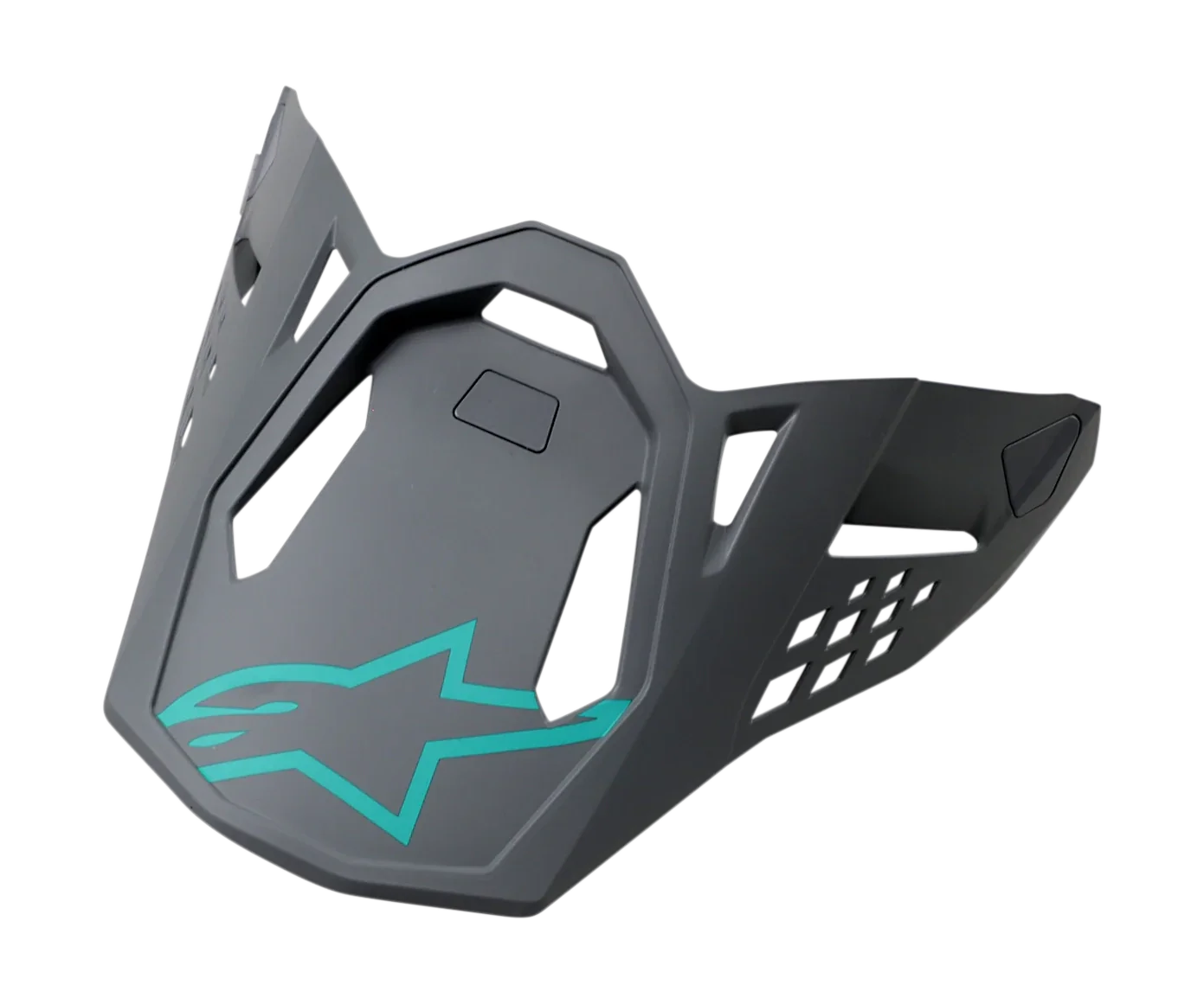 Alpinestars Helmklep S-M8 22.05 Radium - Grijs / Mat Teal