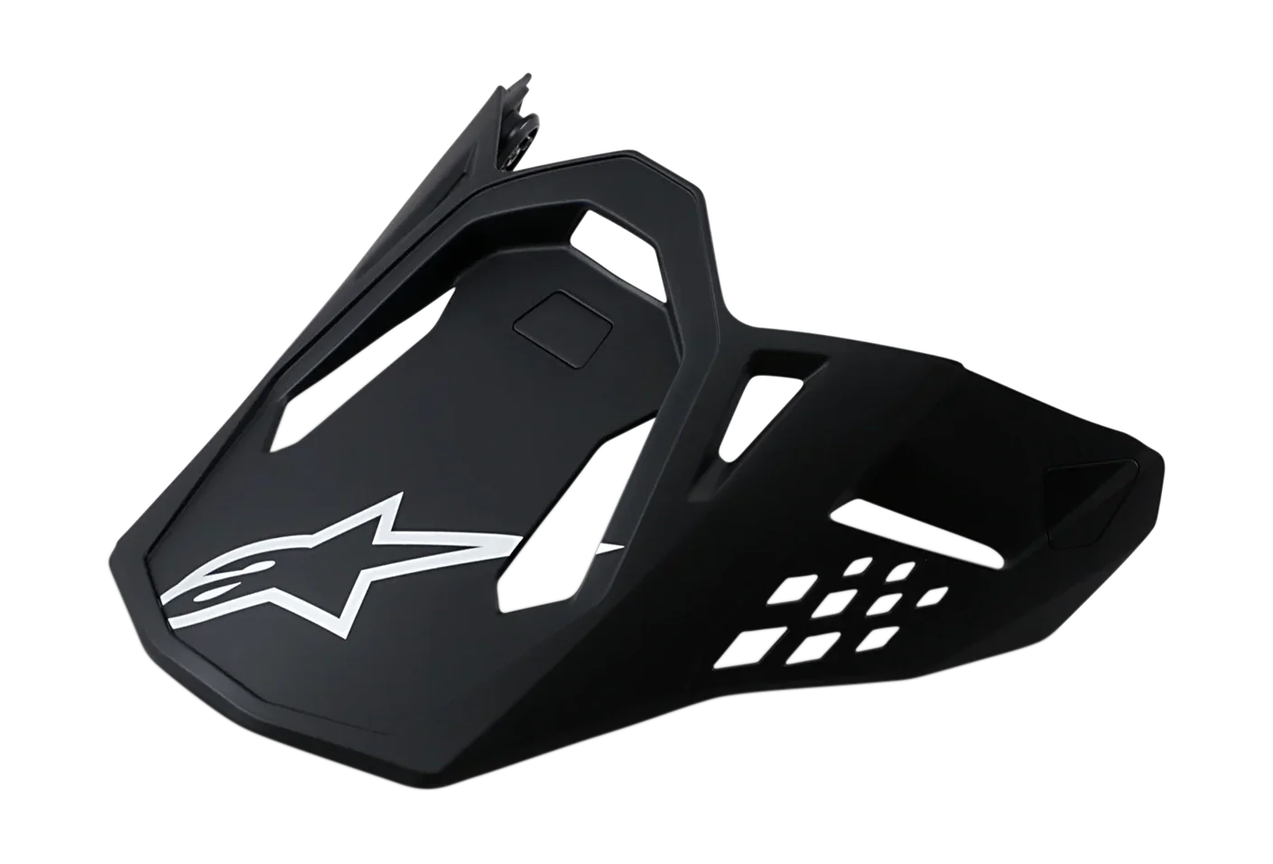 Alpinestars Helmklep S-M8 22.05/ S-M10 22.05 Solid - Mat Zwart