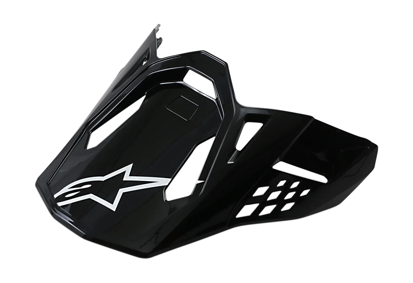 Alpinestars Helmklep S-M8 22.05/ S-M10 22.05 Solid - Zwart