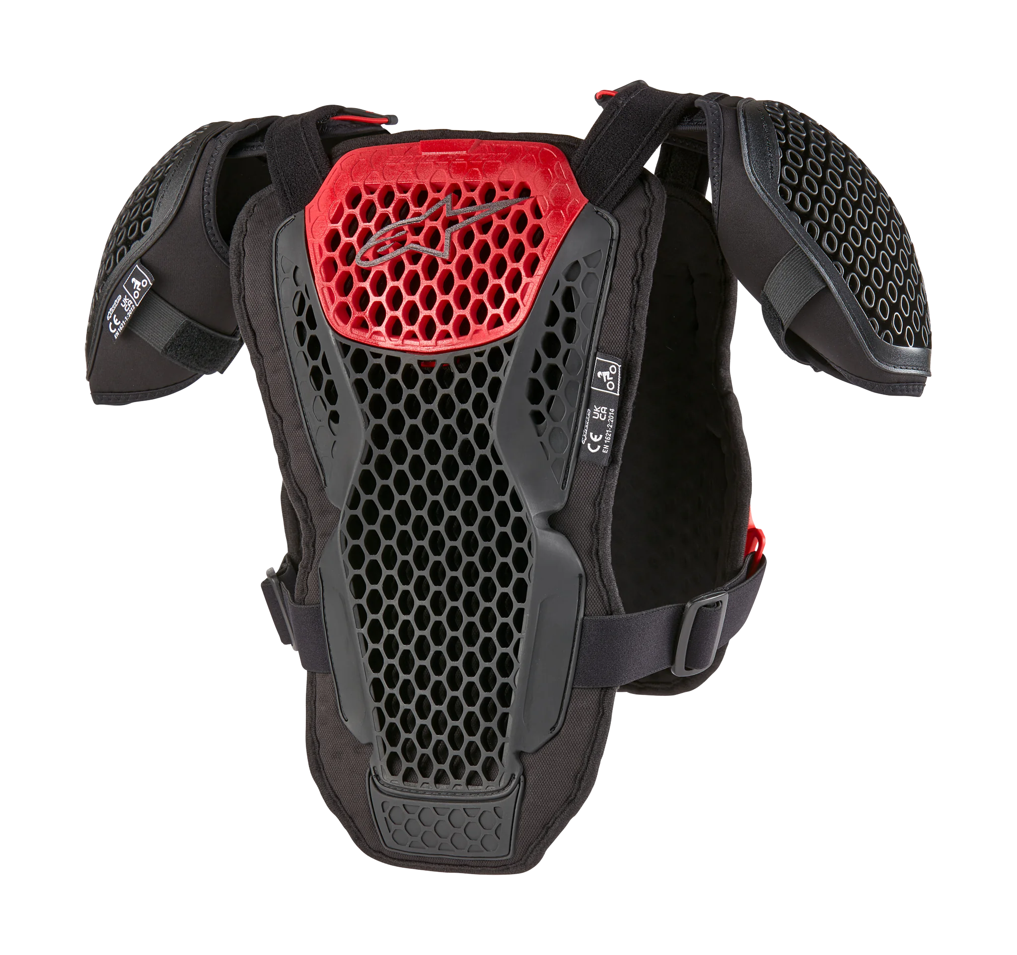 Alpinestars Kinder Bodyprotector Bionic Action - Zwart / Rood