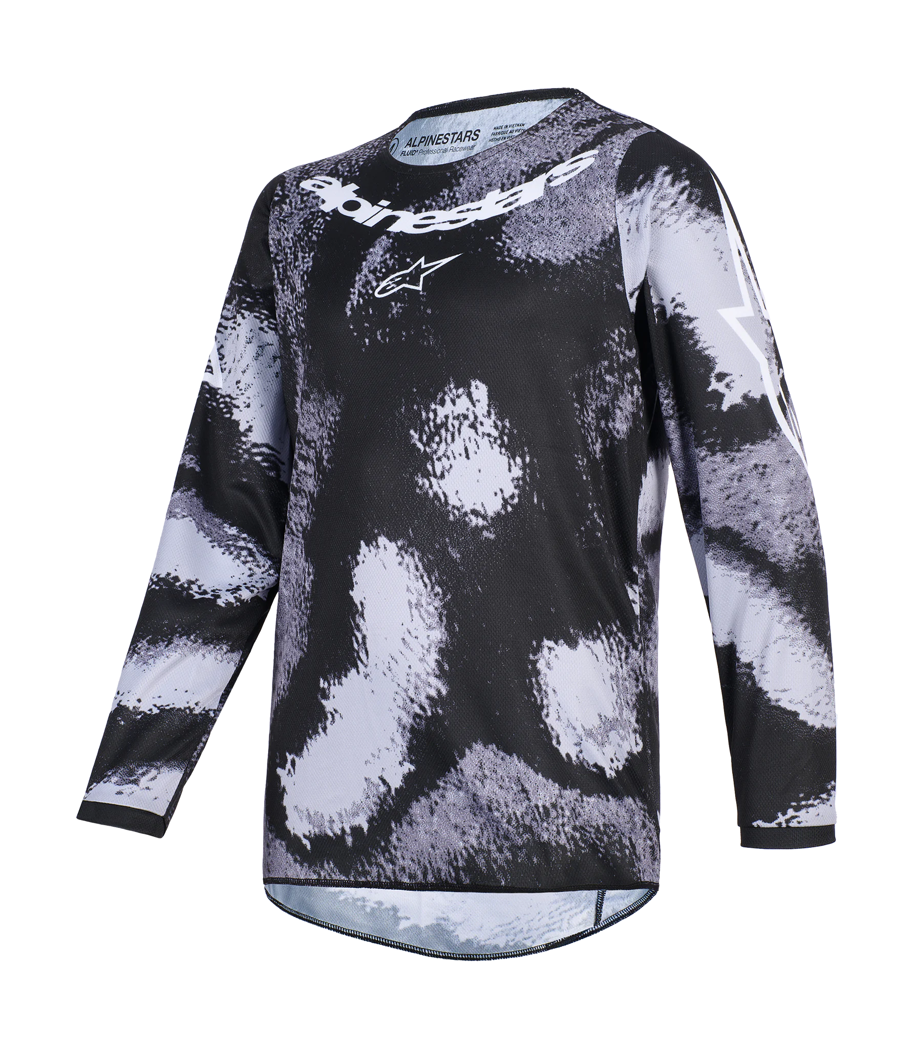 Alpinestars Kinder Crosskleding 2026 Fluid Lahnd - Iron / Camo
